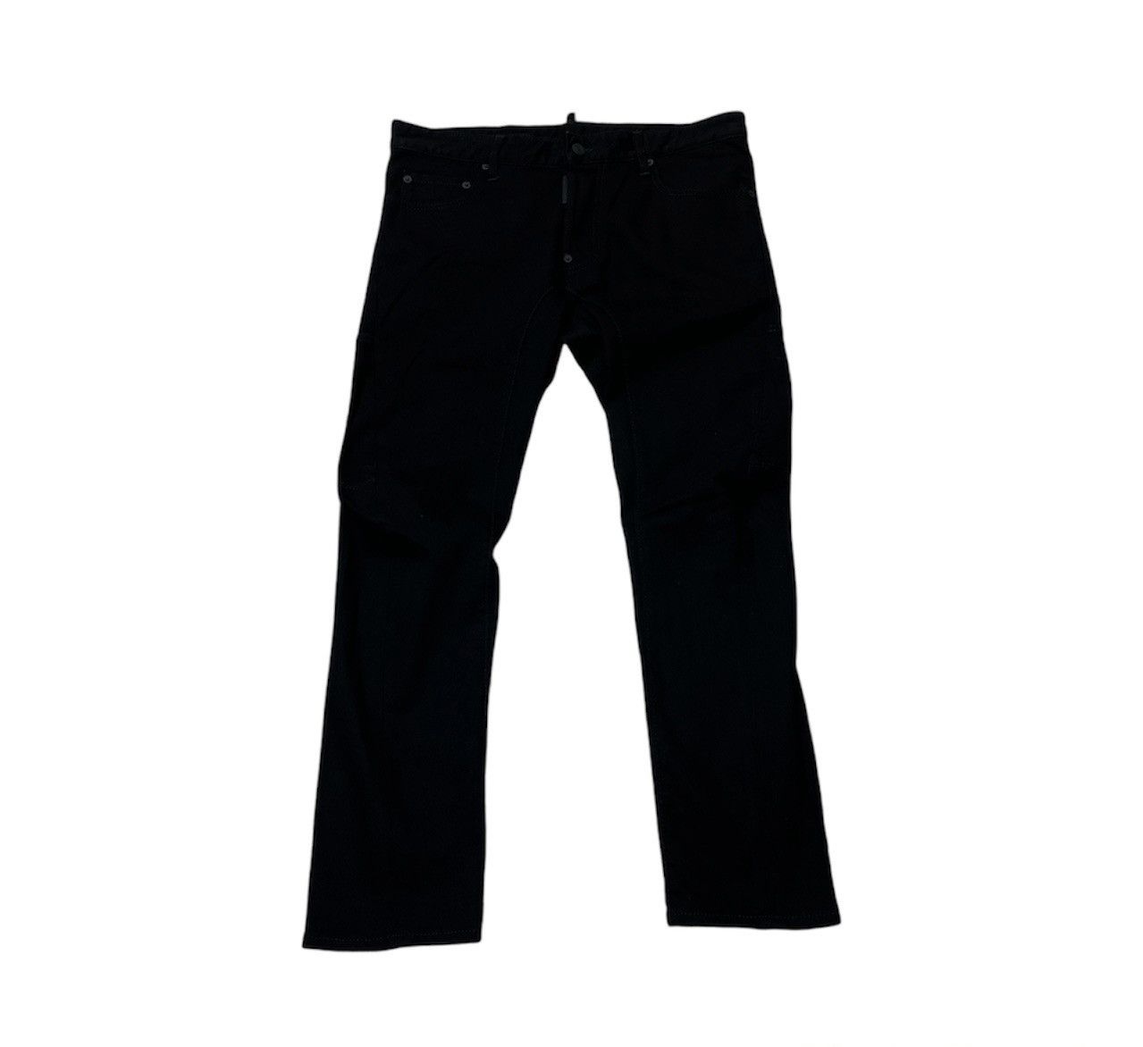 Dsquared2 24-7 star Tidy biker jean denim pants full black