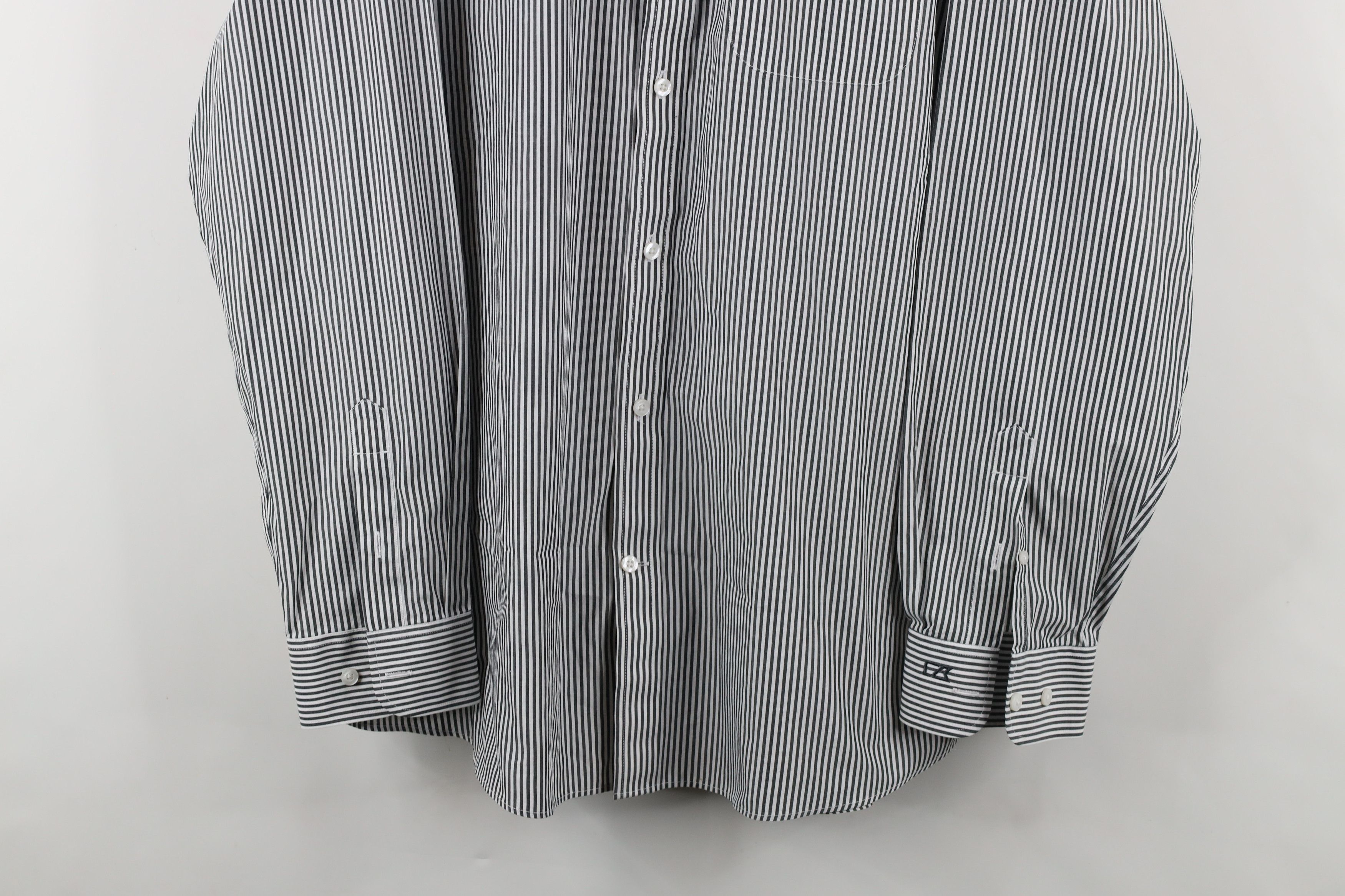 Vintage Vintage Ohio State University Striped Button Down Shirt Size US XL / EU 56 / 4 - 3 Thumbnail