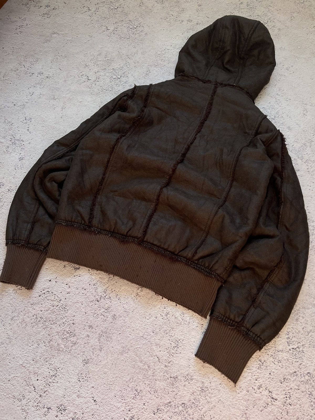 If Six Was Nine × Le Grande Bleu (L.G.B.) Vintage Grunge Zip Fur Jacket IfSixWasNine Y2K Japan Style Size M / US 6-8 / IT 42-44 - 9 Thumbnail