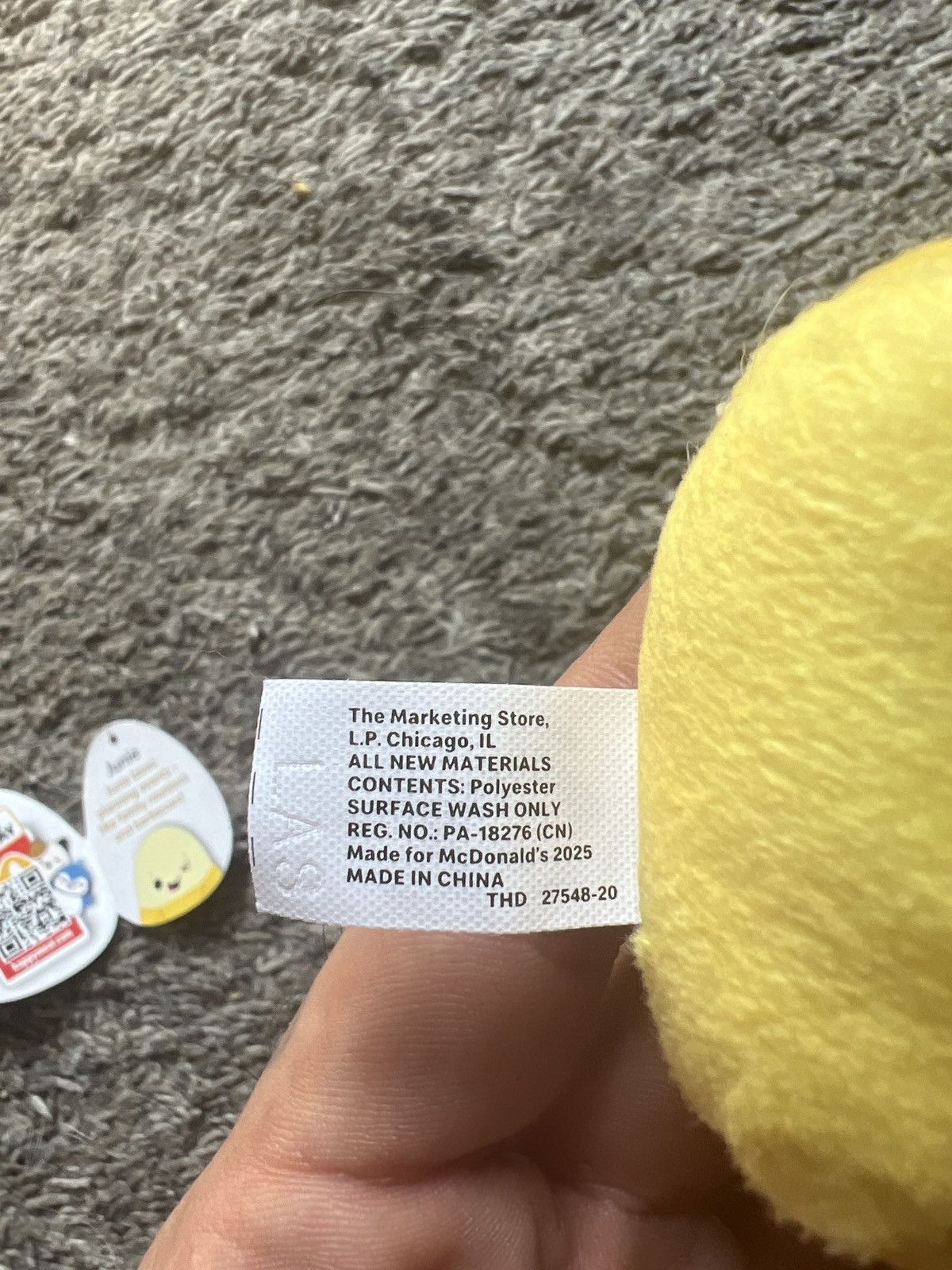 Hypebeast 2025 McDonald’s Original Squishmallows Junie Size ONE SIZE - 5 Thumbnail