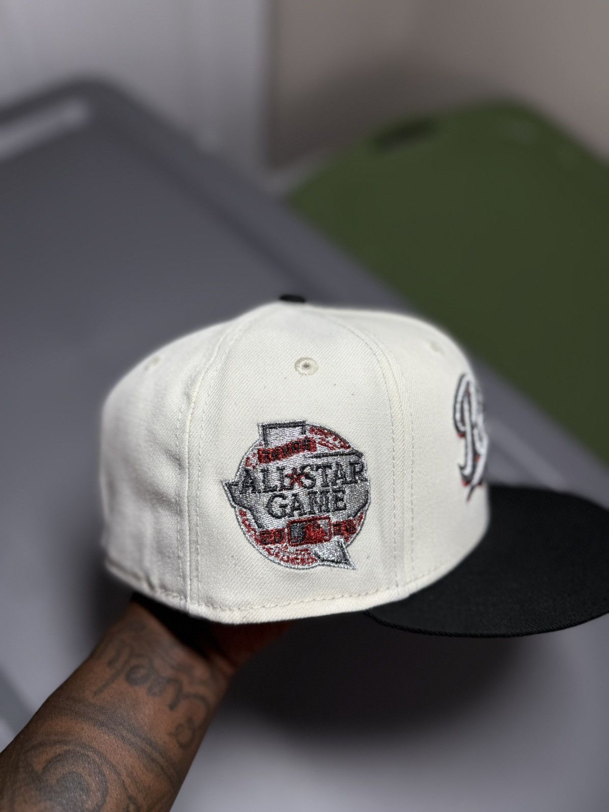 Hat Club × New Era 7 1/8 Chrome Dallas Texas Rangers 2024 All Star Game Size ONE SIZE - 2 Thumbnail