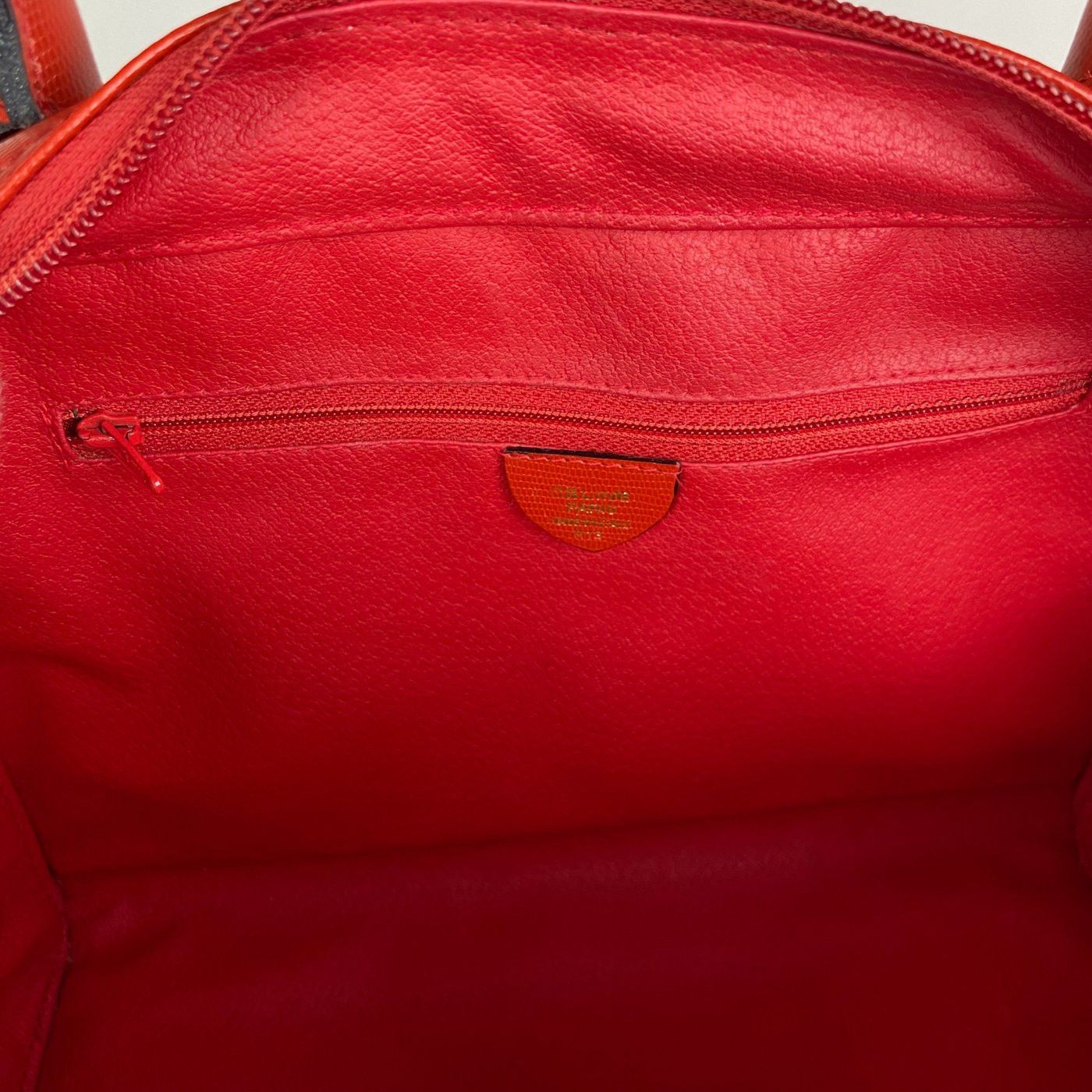 Celine Celine Red Leather 2-way Handbag Size ONE SIZE - 17 Thumbnail