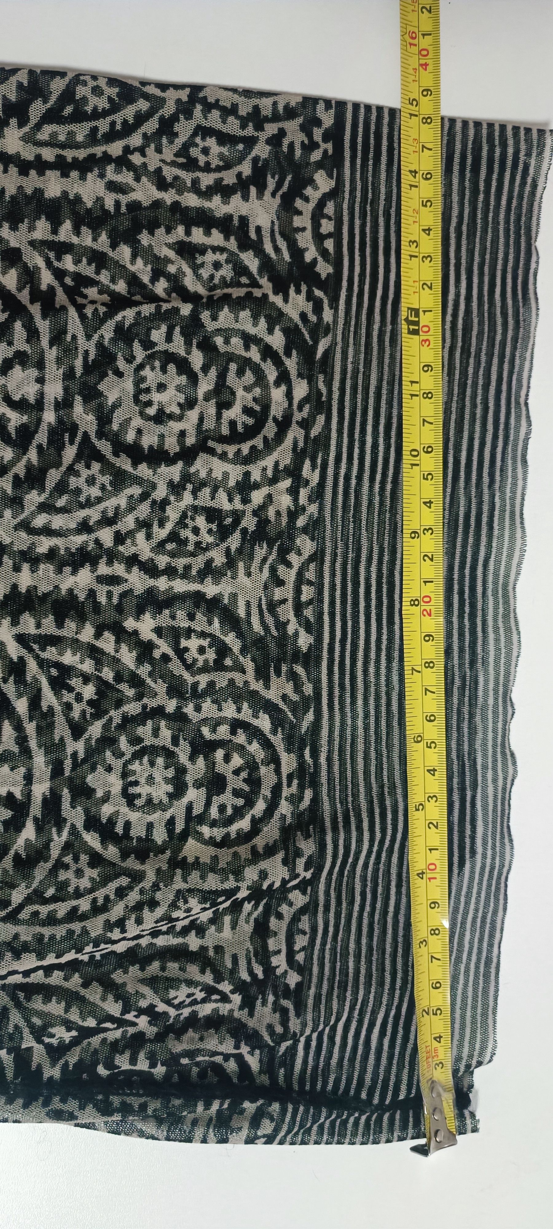 Jean Paul Gaultier 90's - Floral and paisley motifs mesh top Size M / US 6-8 / IT 42-44 - 24 Thumbnail