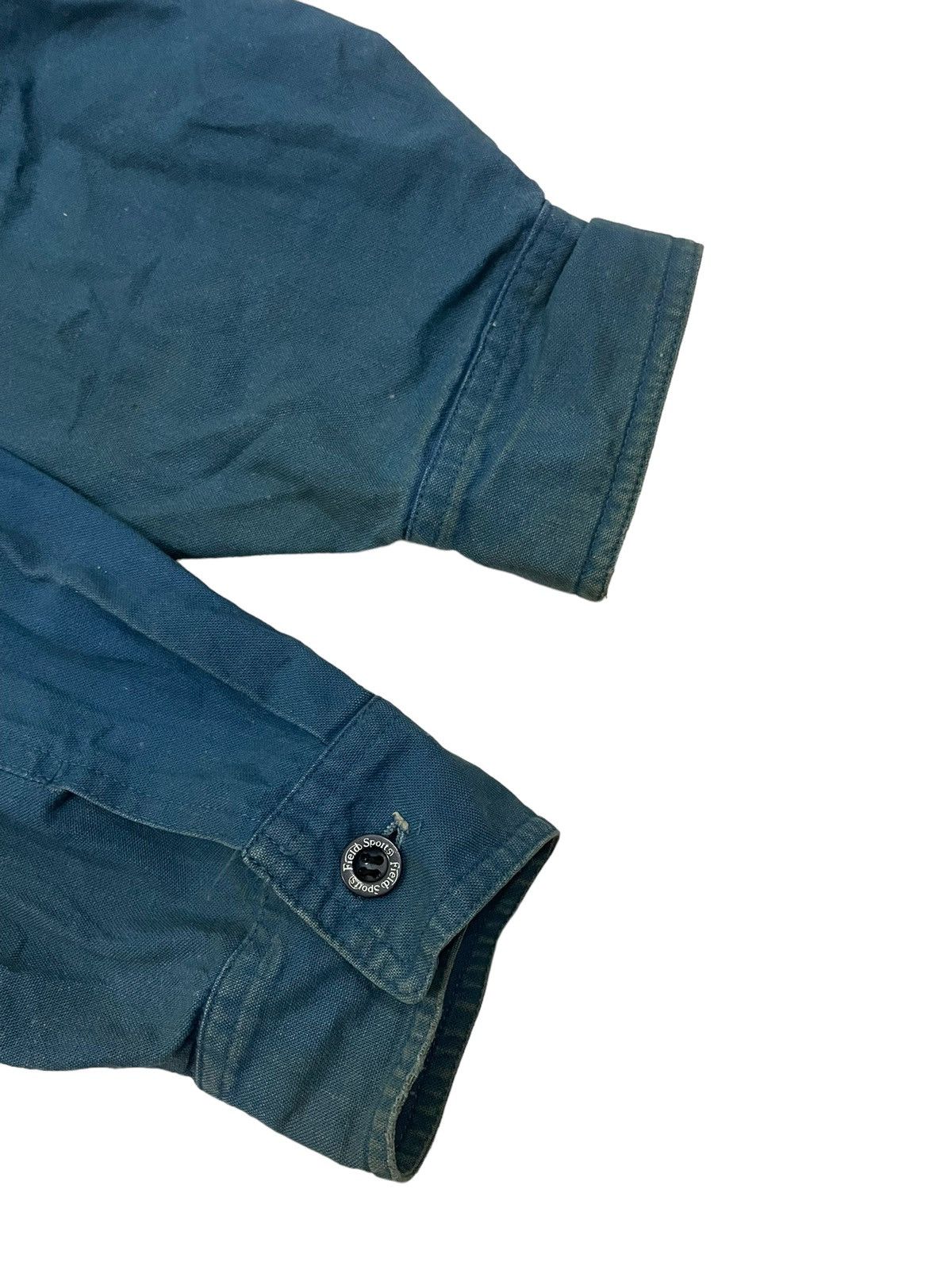 Japanese Brand × Vintage Vintage Work Wear Thrashed Jacket Size US L / EU 52-54 / 3 - 8 Thumbnail