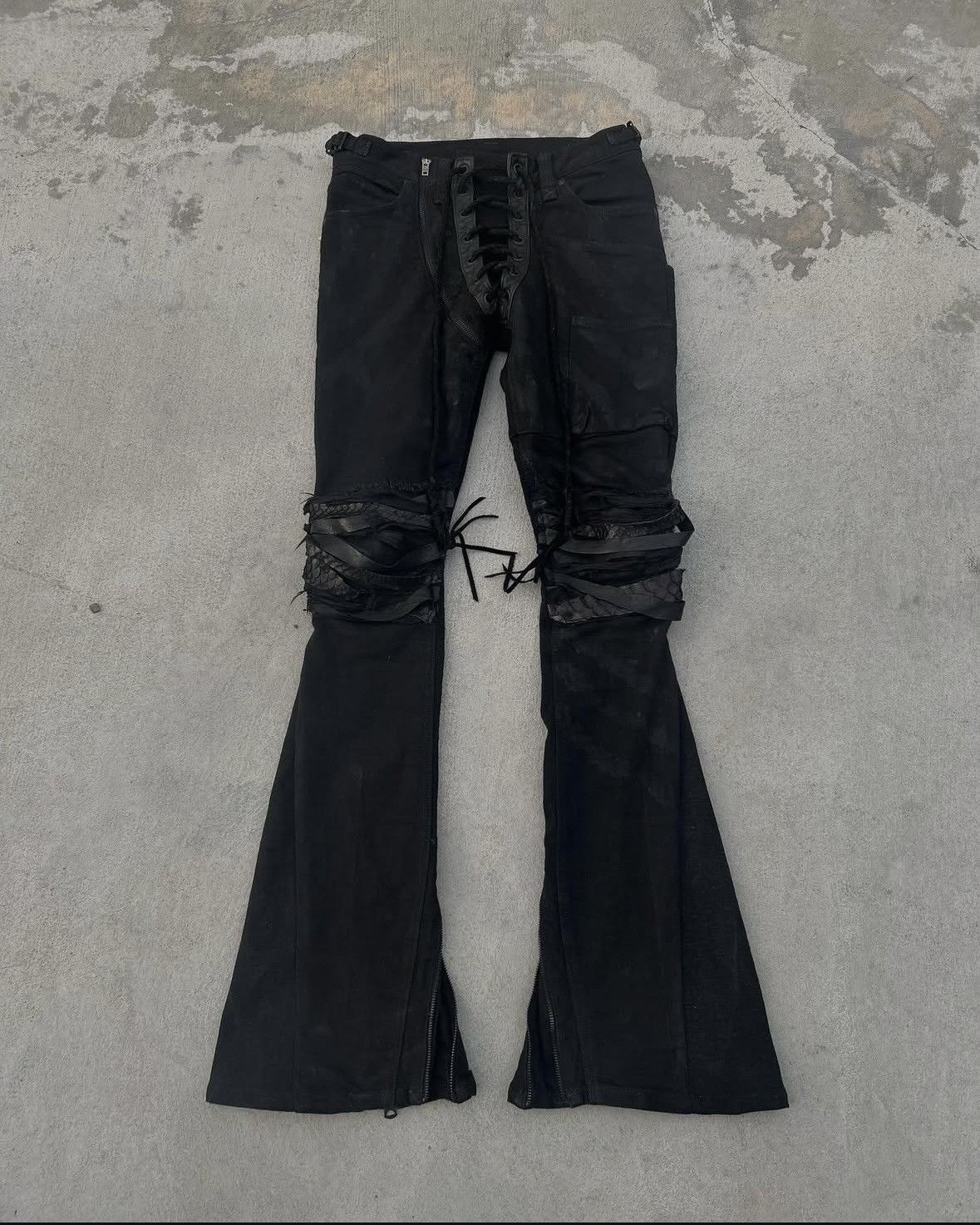 If six was nine フリンジ　 M IF SIX WAS NINE / L.G.B. / PANTS – CIRCUS by MANIAC