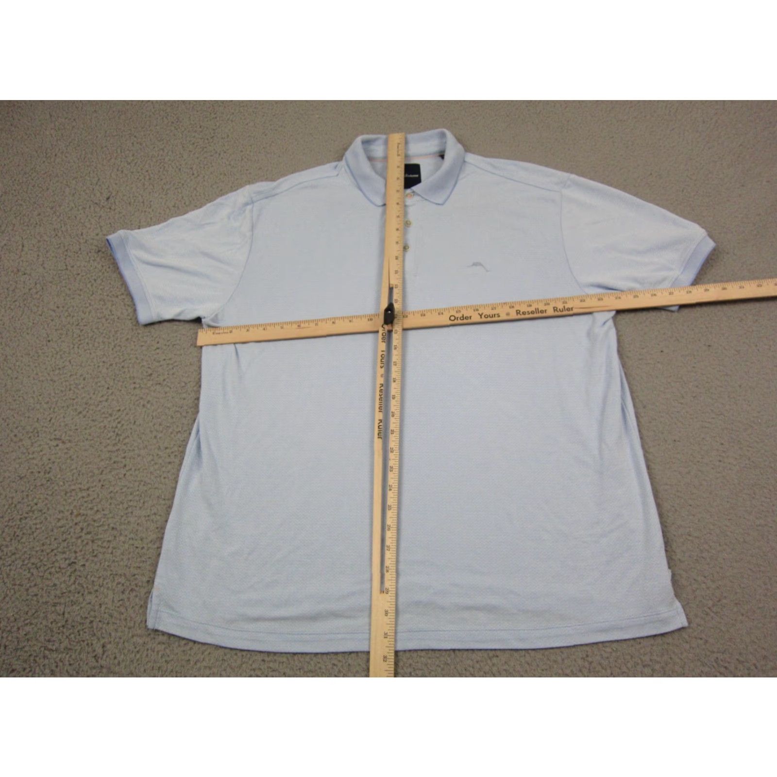 Tommy Bahama Tommy Bahama Polo Shirt Mens XL Blue 90s Classic Casual Short Sleeve Polo Shirt Adult Regular Fit Golf Beach Performance Shirt Size US XL / EU 56 / 4 - 7 Thumbnail