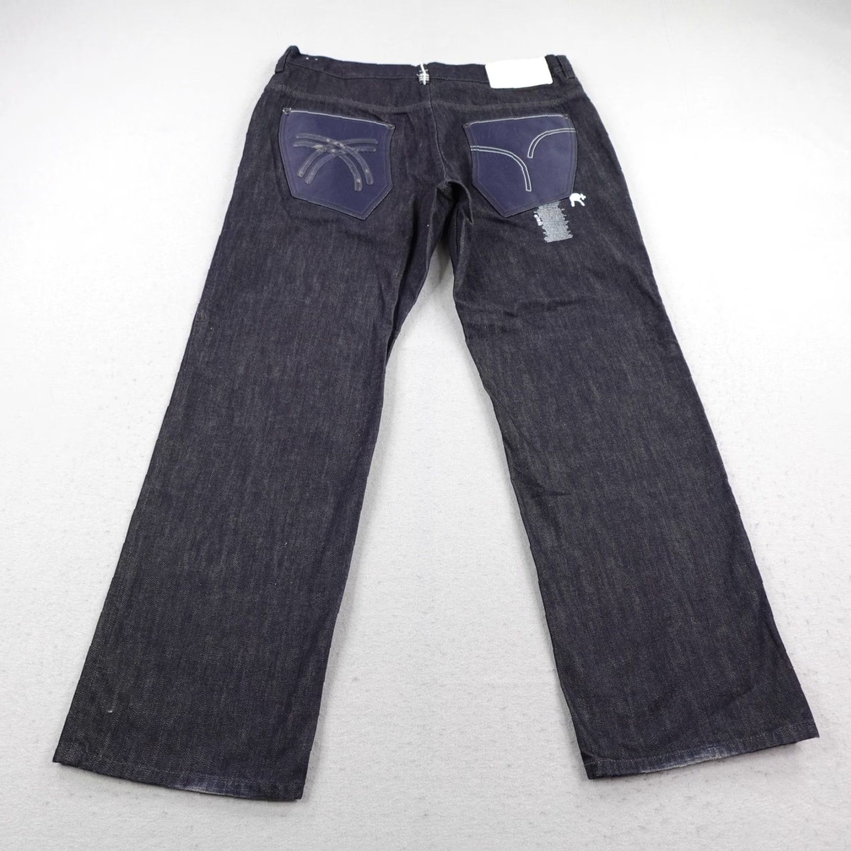Rocawear VINTAGE Rocawear Jeans 40 Blue Denim Regular Baggy Hip Hop Y2K Mens Size US 40 / EU 56 - 5 Thumbnail