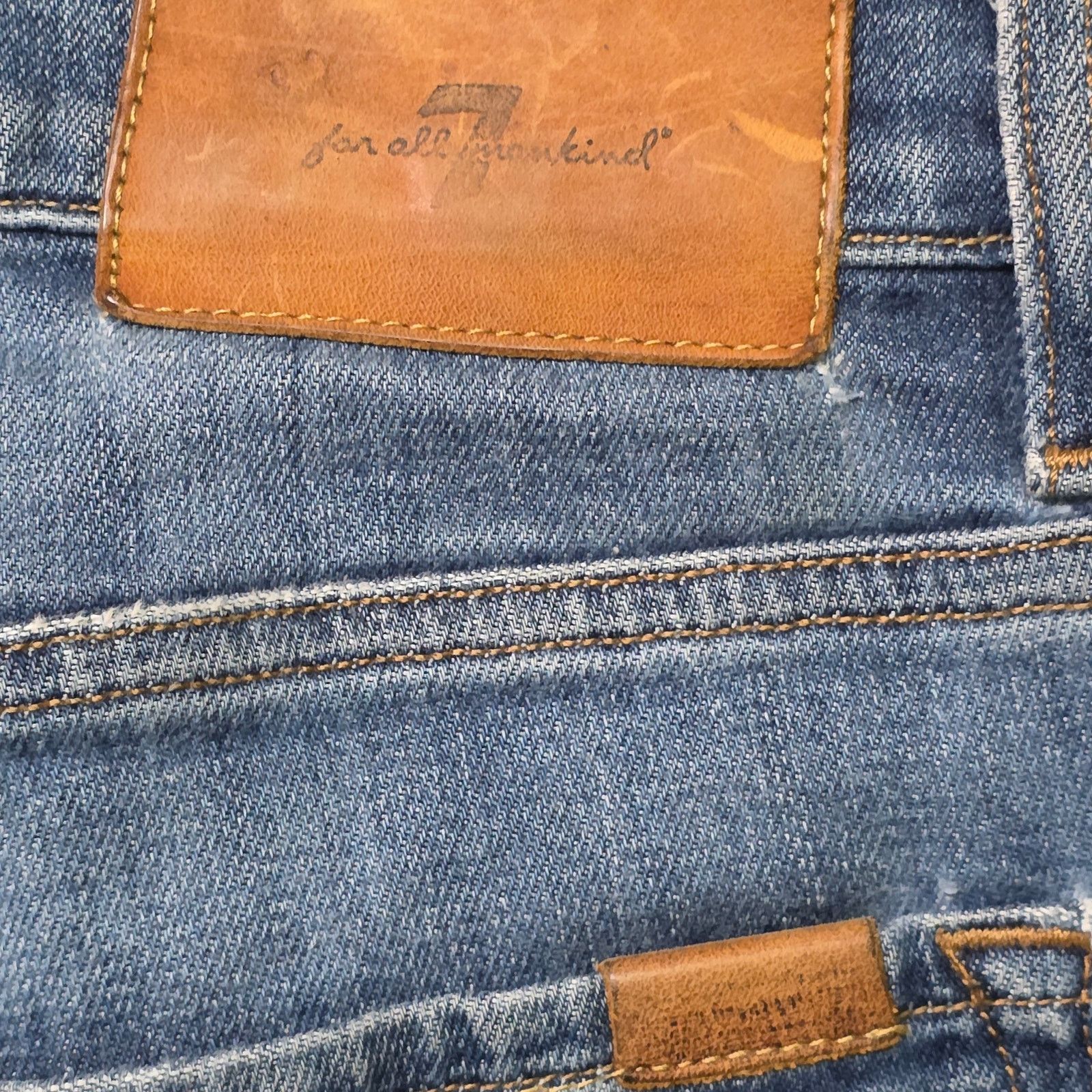 7 For All Mankind 7 For All Mankind Denim Jeans Women’s 33 Blue Casual Size 33" - 8 Thumbnail