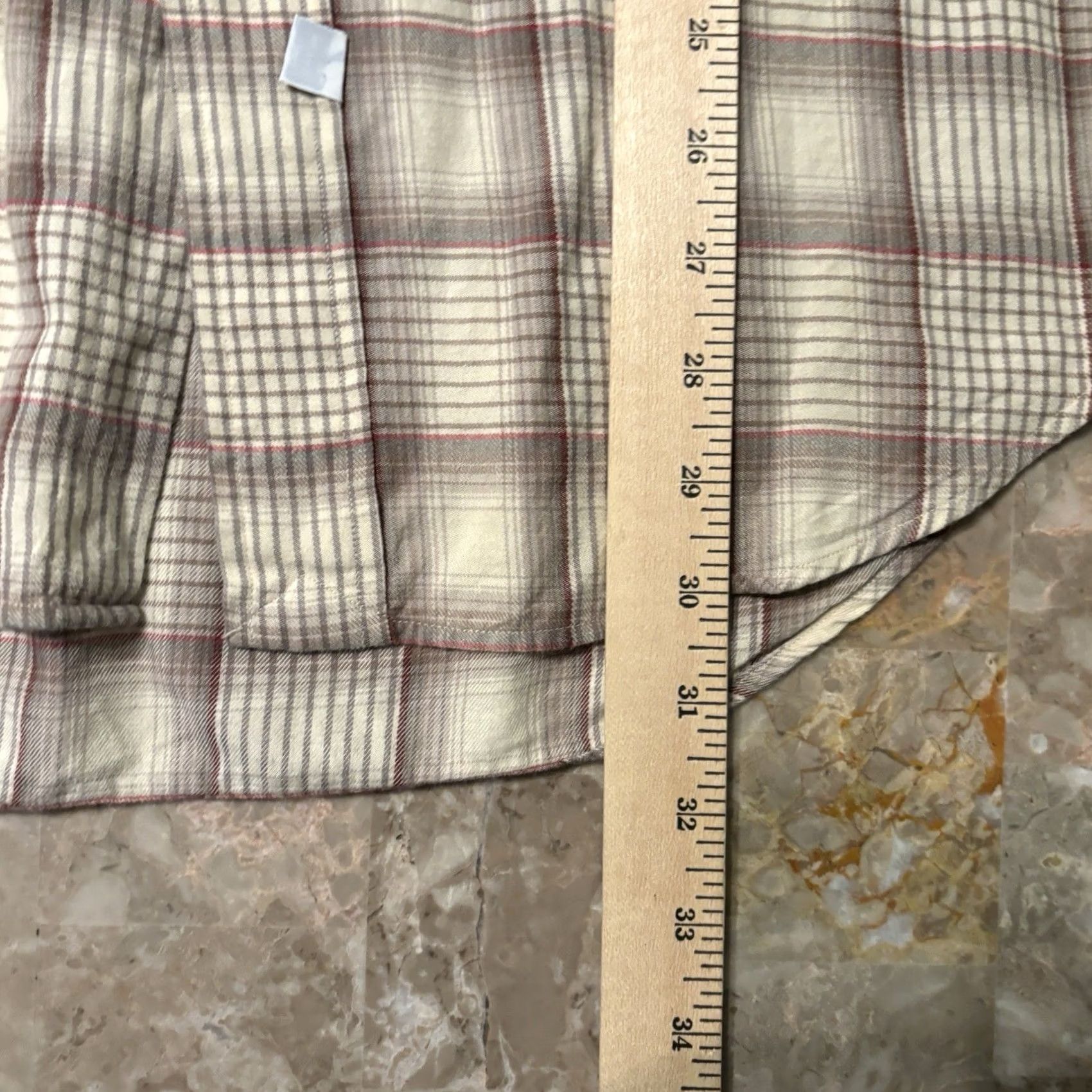 Polo Ralph Lauren VINTAGE Polo Ralph Lauren Shirt Mens Small Beige Tan Plaid Wool Blend Long Sleeve 90s Size US S / EU 44-46 / 1 - 7 Thumbnail