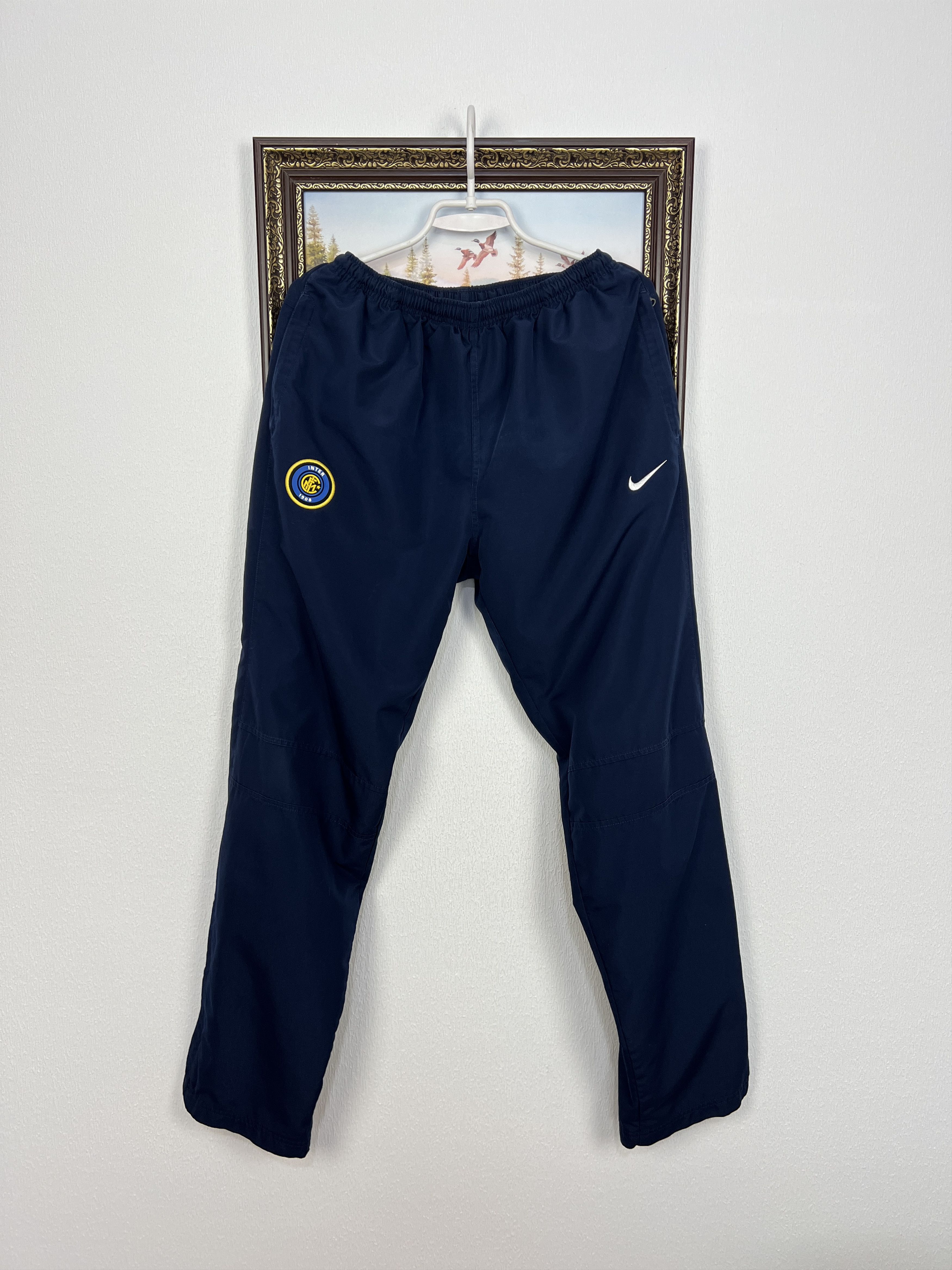 Nike Vintage Nike Inter MIlan Football Pants Soccer Sweatpants Size US 34 / EU 50 - 1 Thumbnail