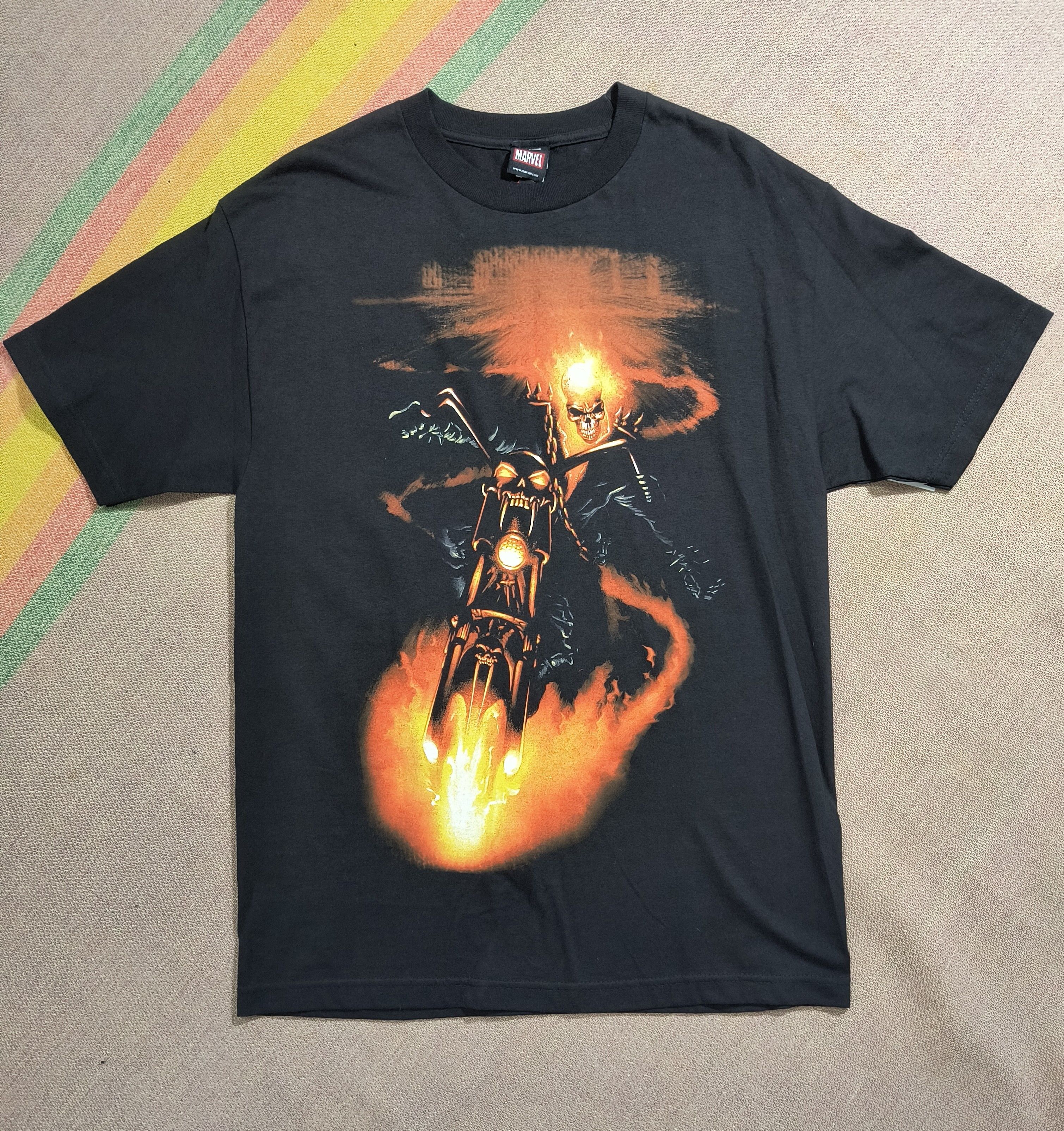 Marvel Comics DSWT 2007 Ghost Rider Marvel tee Size US L / EU 52-54 / 3 - 2 Thumbnail