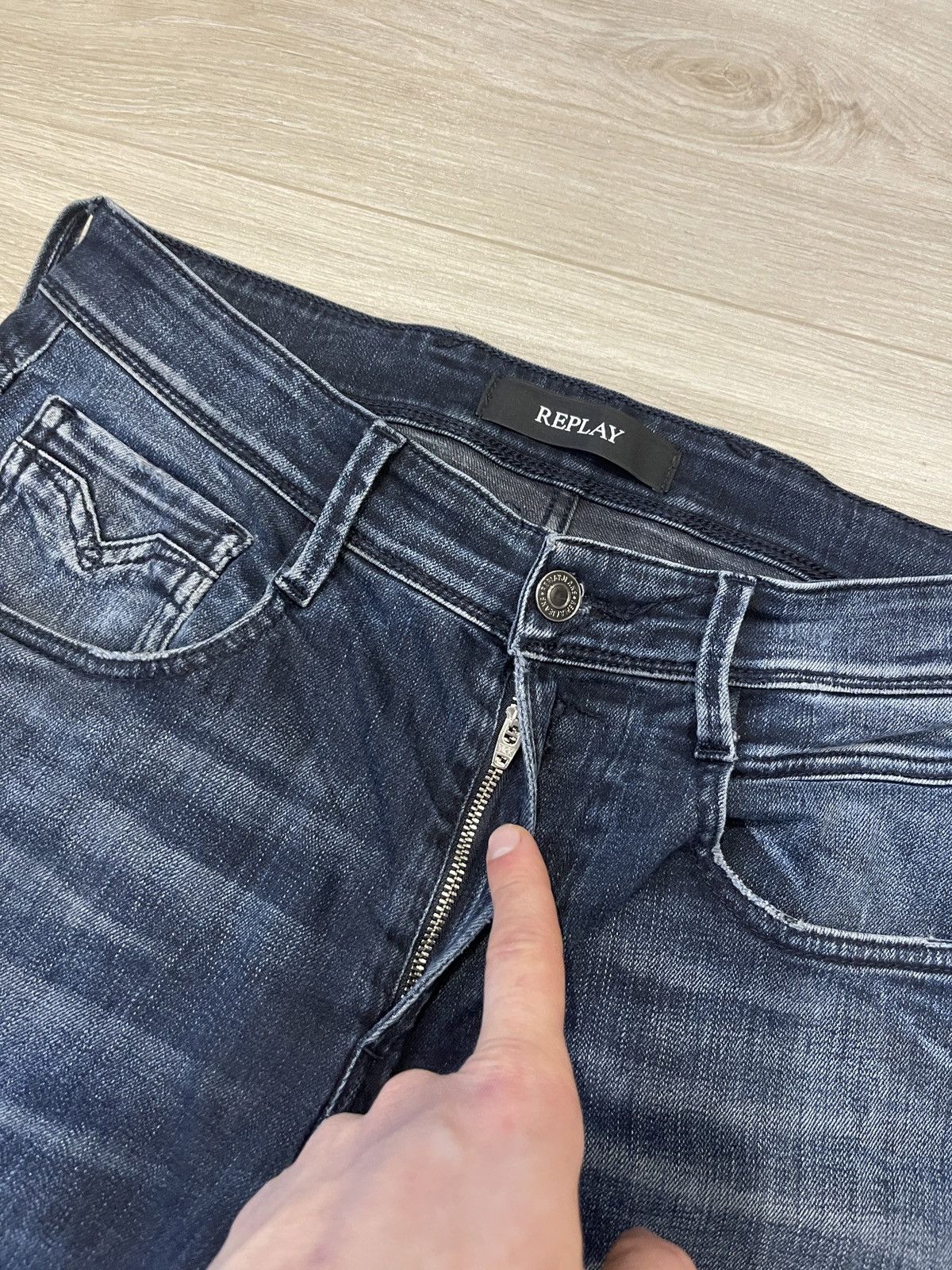 Replay Replay Blue Jeans – Organic Cotton Edition W30 Size US 30 / EU 46 - 4 Thumbnail
