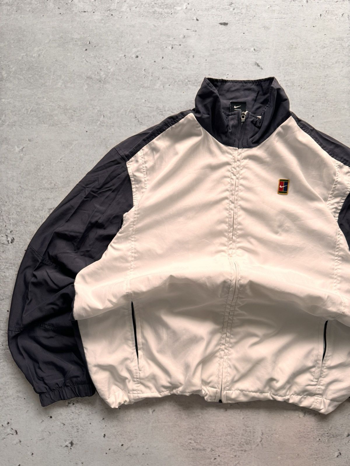 Nike × Nike ACG NIKE COURT VINTAGE BASIC LOGO OVERSIZE LIGHT JACKET Size US M / EU 48-50 / 2 - 3 Thumbnail