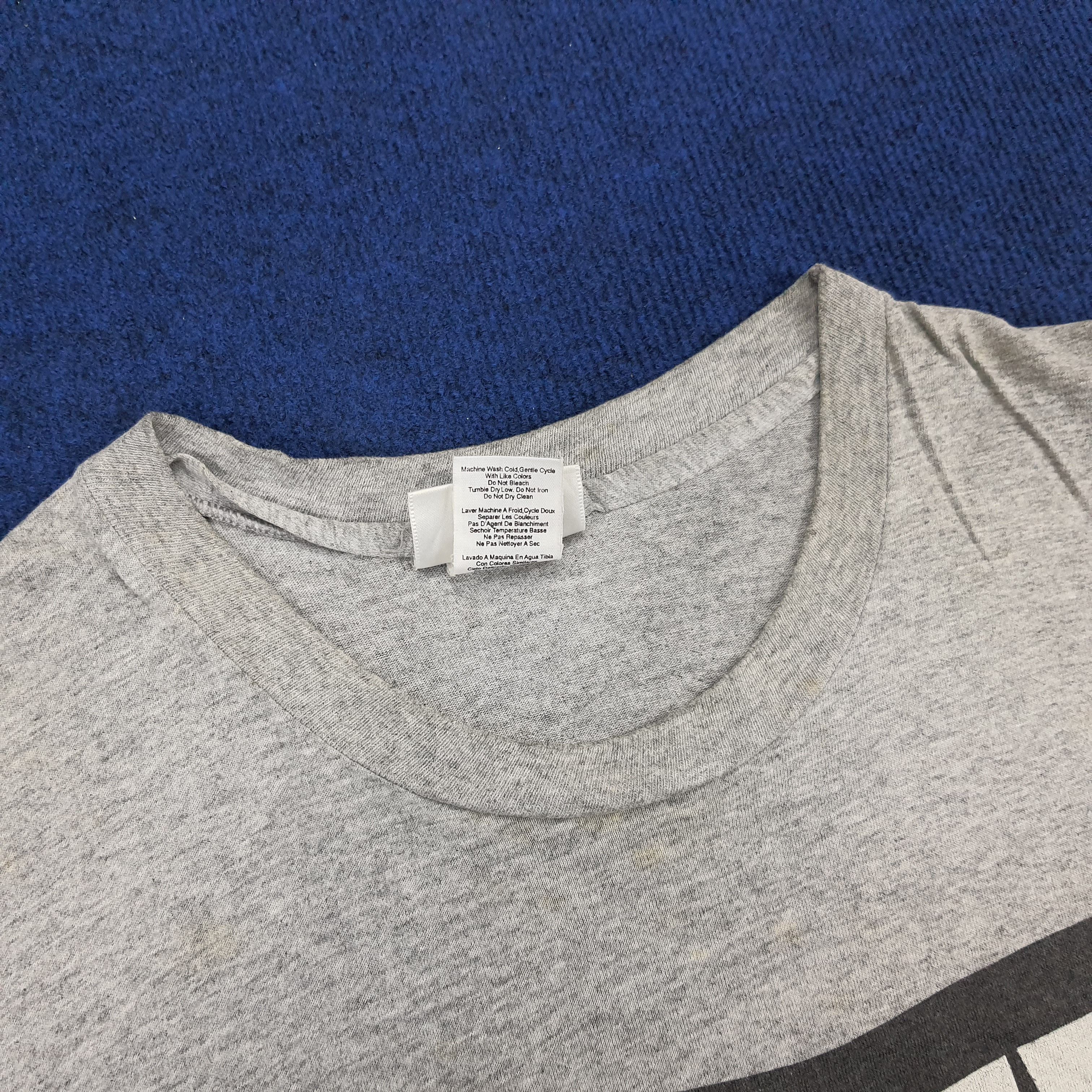 DKNY × Vintage Vintage DKNY New York Skate T-shirt Size US XL / EU 56 / 4 - 4 Thumbnail