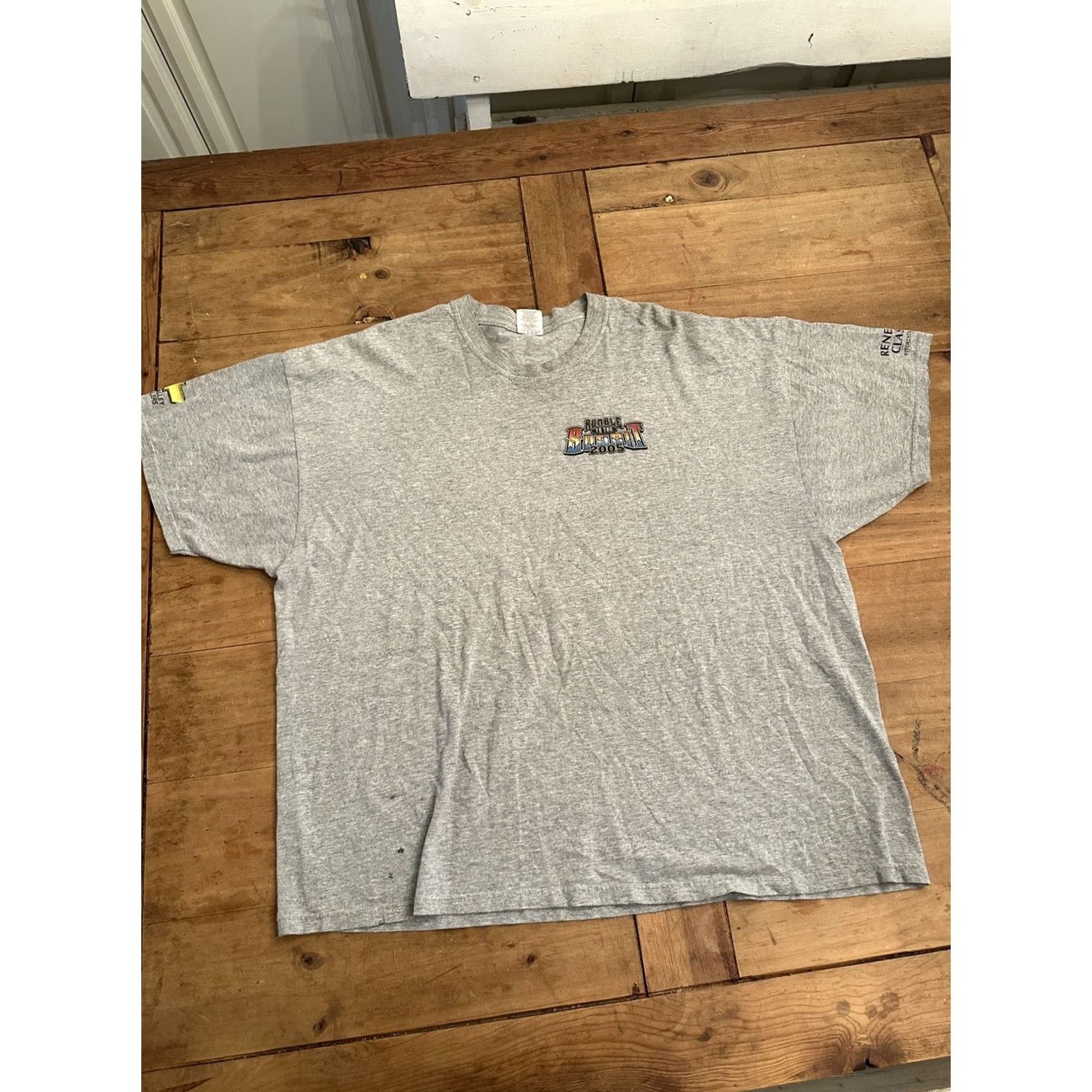 Harley Davidson Harley-Davidson Motorcycle Shirt 3XL Men Fresno 2005 Rumble To The Summit Gray T-Shirt Size US XXL / EU 58 / 5 - 3 Thumbnail