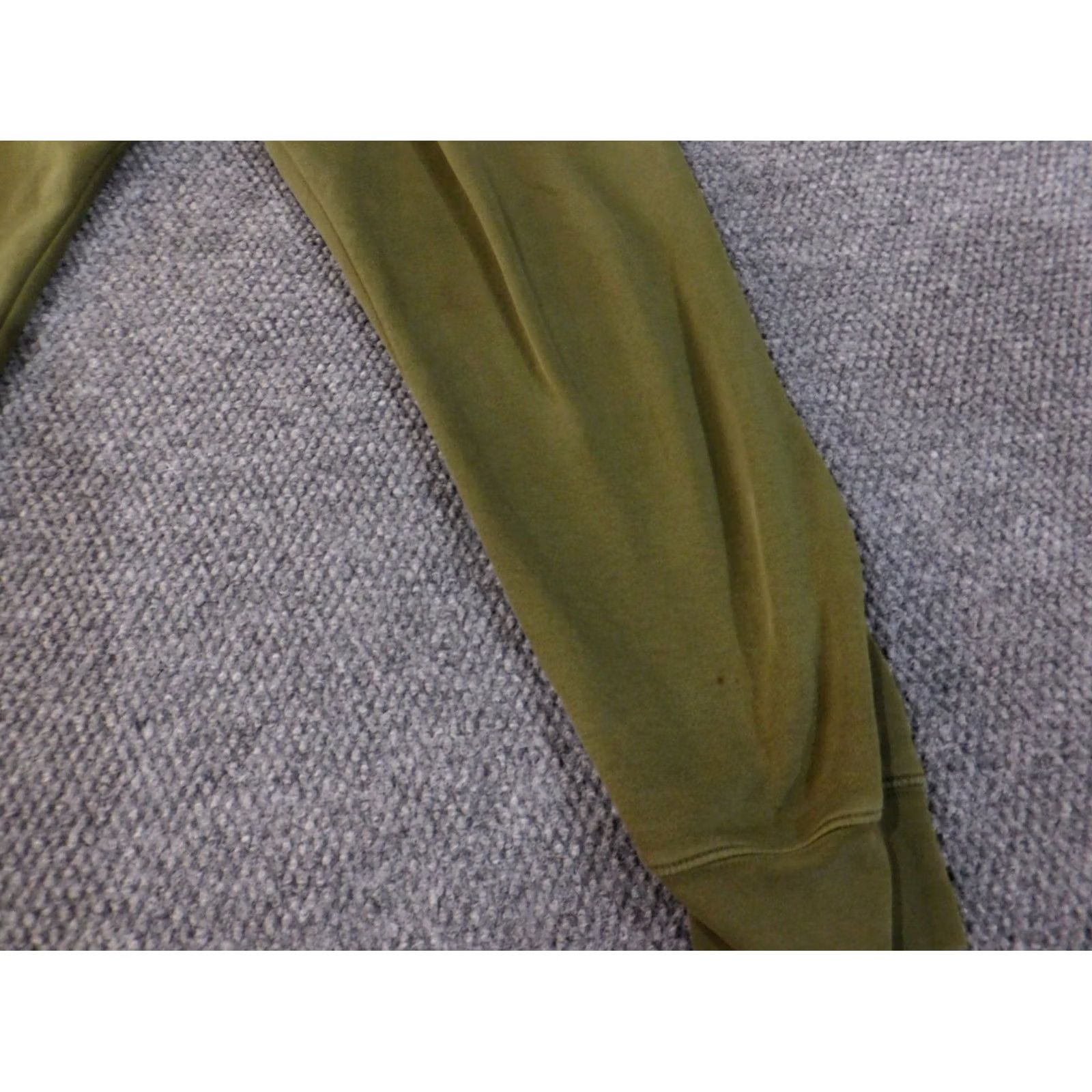 Nike Nike Sweatpants Mens Large Green Logo Stretch Drawstring Active Casual Modern | Mens Pants Regular L Green Nike Sweatpants 90s? Size US 33 - 4 Thumbnail