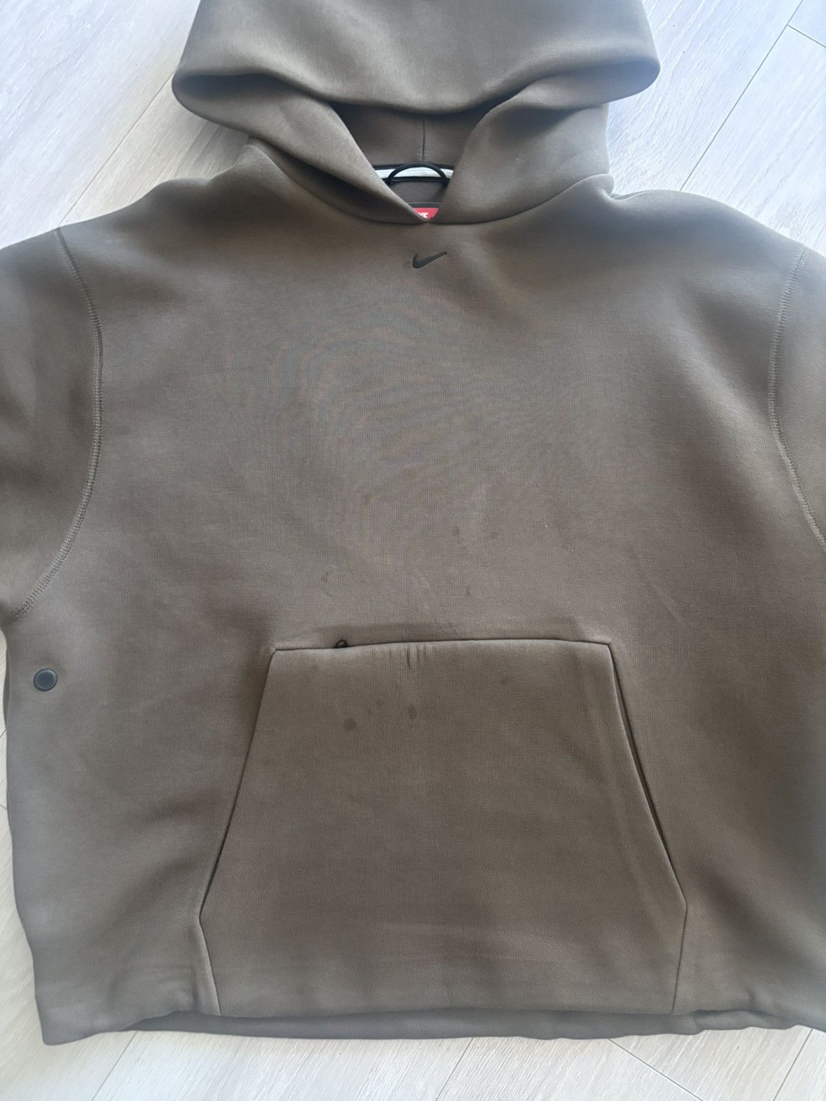 Nike Nike Tech Heavyweight Oversized Cropped Hoodie Size US S / EU 44-46 / 1 - 10 Thumbnail