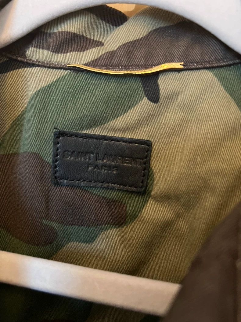 Saint Laurent Paris Saint Laurent Paris Camouflage jacket 2505-Nextarrow Size US XS / EU 42 / 0 - 3 Thumbnail