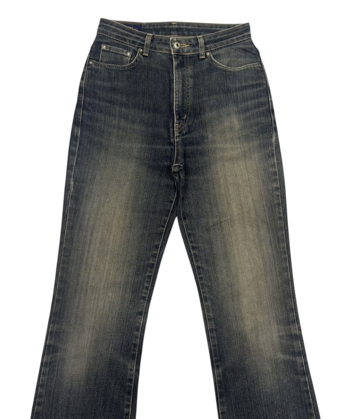 Edwin Vintage Miss Edwin Mud Wash Flare Jeans Bootcut Denim Size 27" / US 4 / IT 40 - 5 Thumbnail
