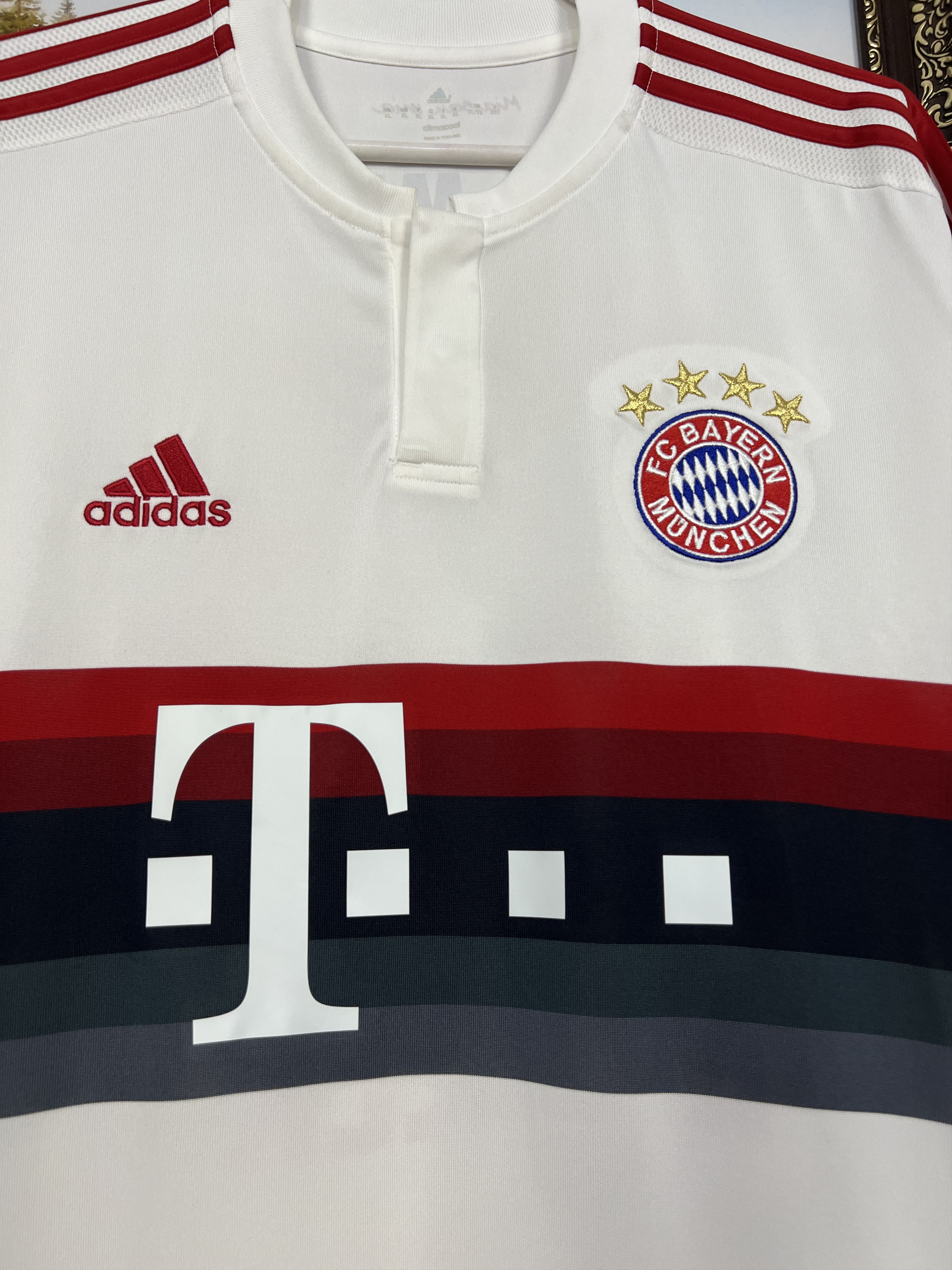 Adidas Bayern Munich Away football shirt 2015 #25 Muller Adidas Size US XL / EU 56 / 4 - 3 Thumbnail