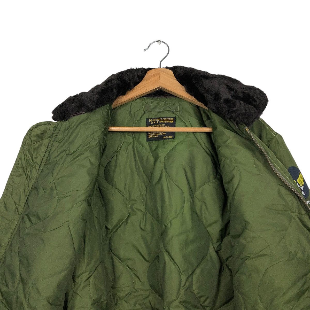 Vintage 🔥VINTAGE BOMBER JACKET MILITARY XENON AIR FORCE US NAVY Size US M / EU 48-50 / 2 - 17 Thumbnail