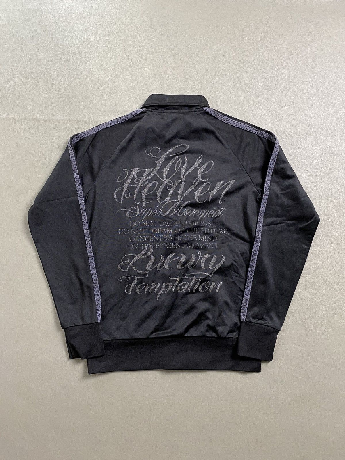 If Six Was Nine × Japanese Brand × Le Grande Bleu (L.G.B.) Shift Up Poem Glitter Jacket Size US S / EU 44-46 / 1 - 2 Thumbnail