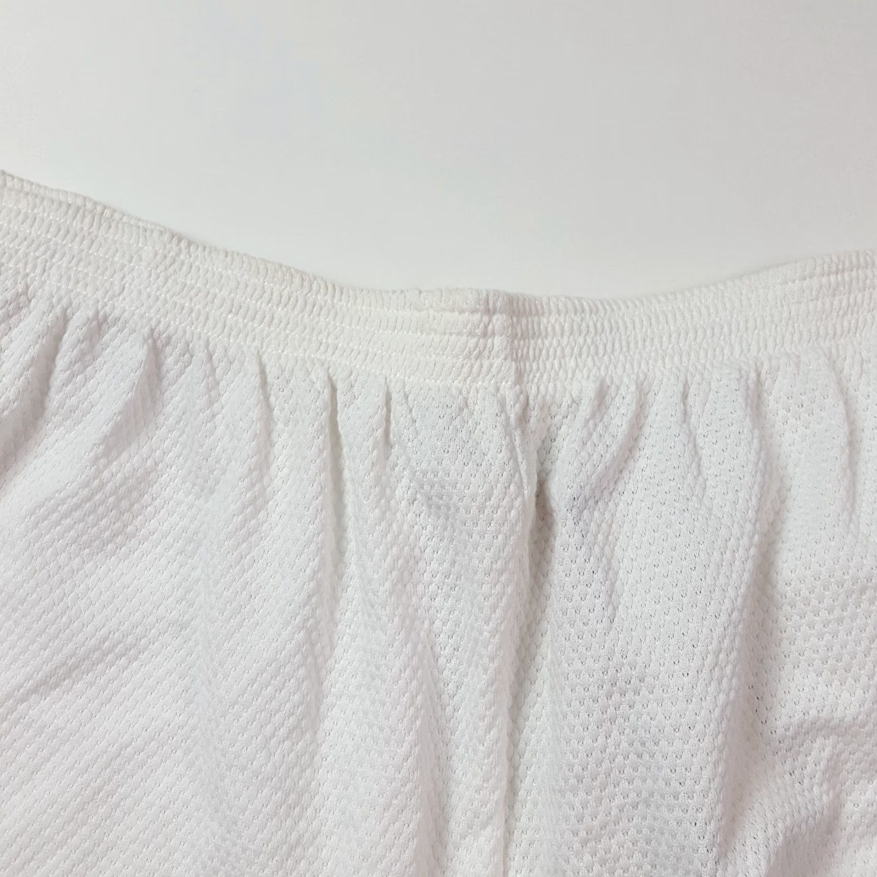 Vintage VINTAGE Popovitch White 2X Elastic Waist Basketball Jersey Shorts Women's Athletic Casual 90s Basketball Womens Size XXL / US 16-18 / IT 52-54 - 2 Thumbnail