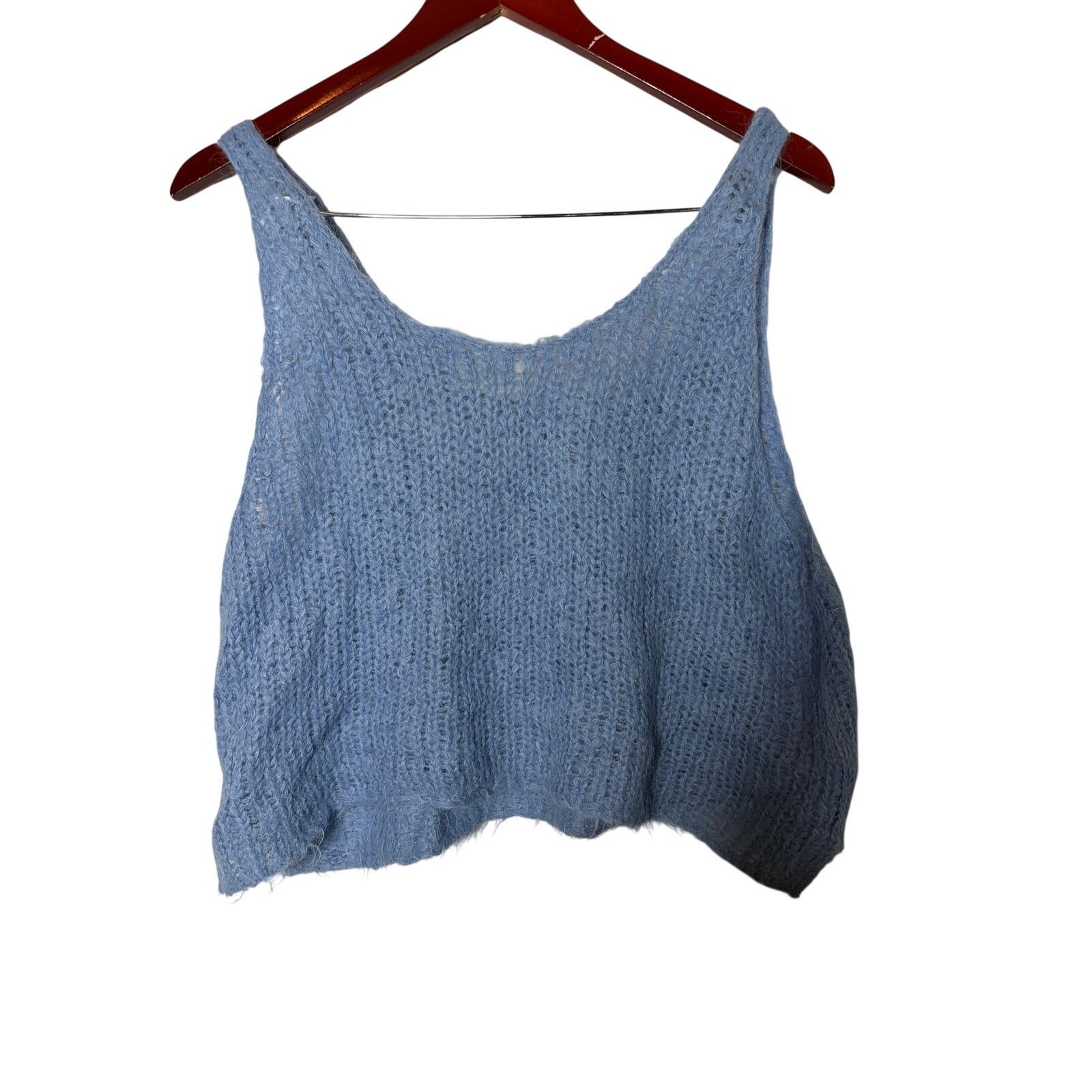 Other Atelier Delphine Sweater Tank in suri alpaca baby blue sz S Size S / US 4 / IT 40 - 6 Thumbnail