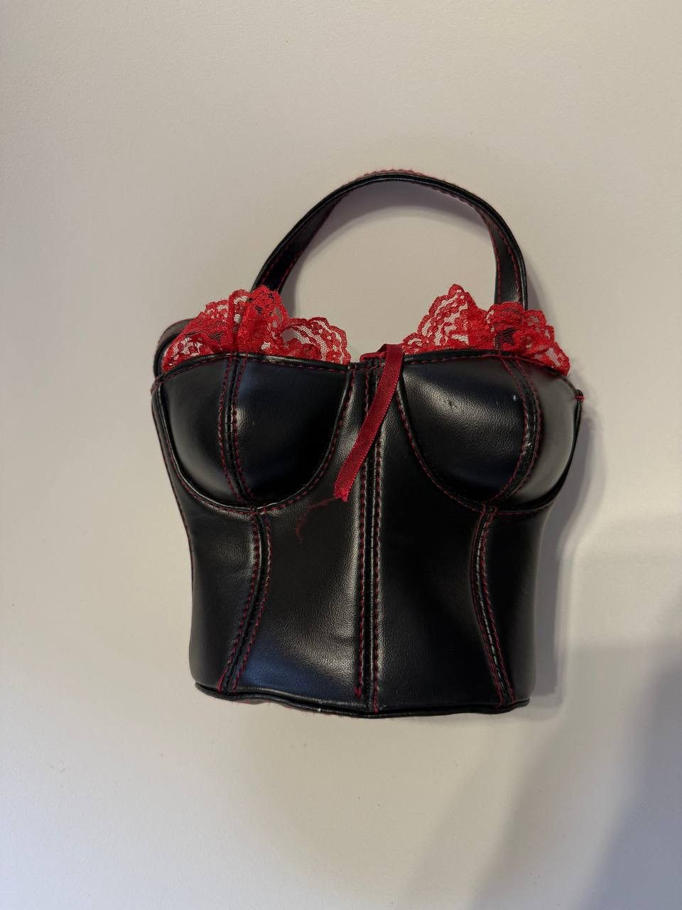 If Six Was Nine Vintage y2k Corset Purses hand bags Opium Avantgarde Bag Size ONE SIZE - 1 Thumbnail