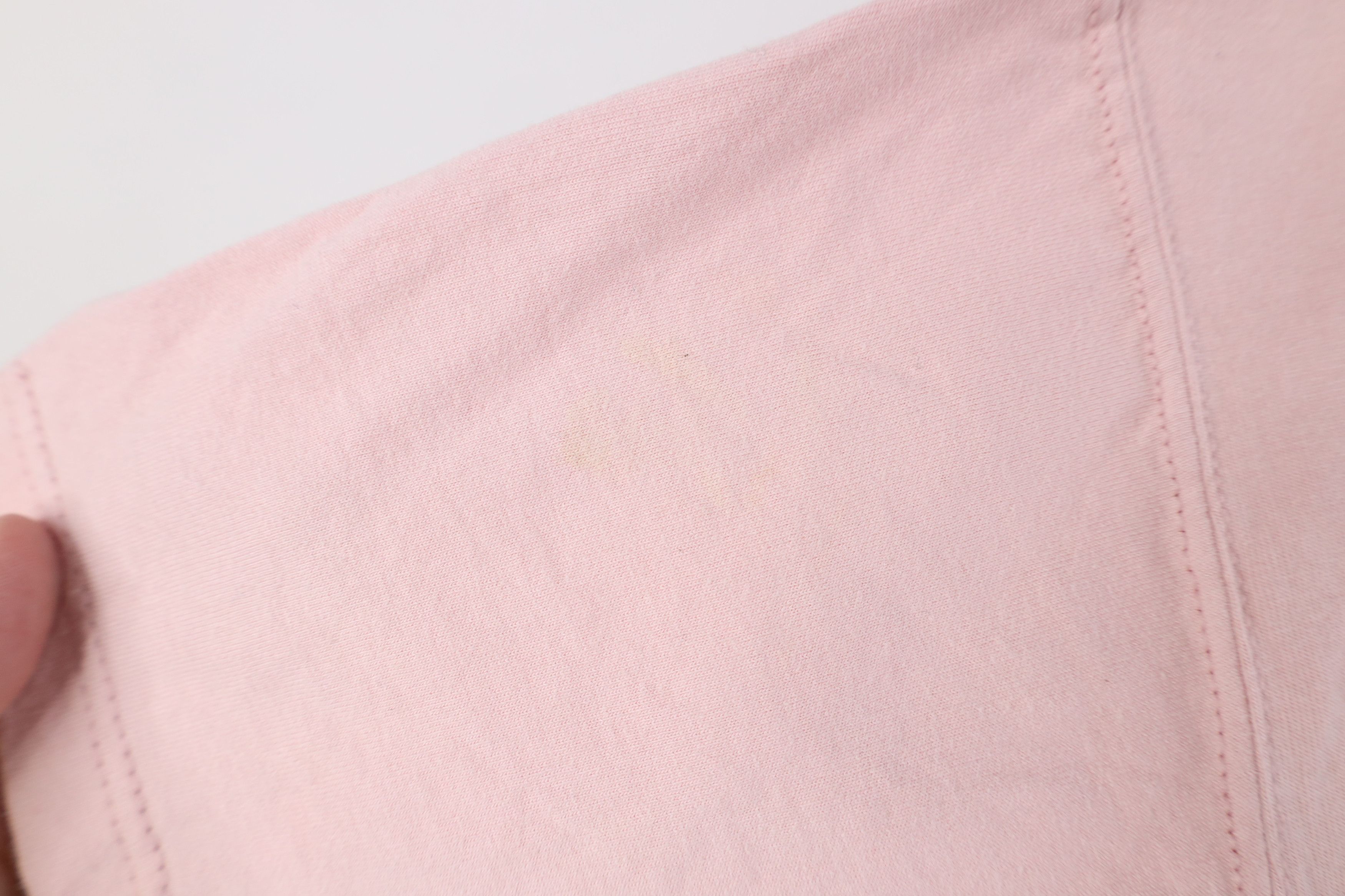 Russell Athletic Vintage 90s Russell Athletic Blank T-Shirt Pink Cotton USA Size M / US 6-8 / IT 42-44 - 7 Thumbnail