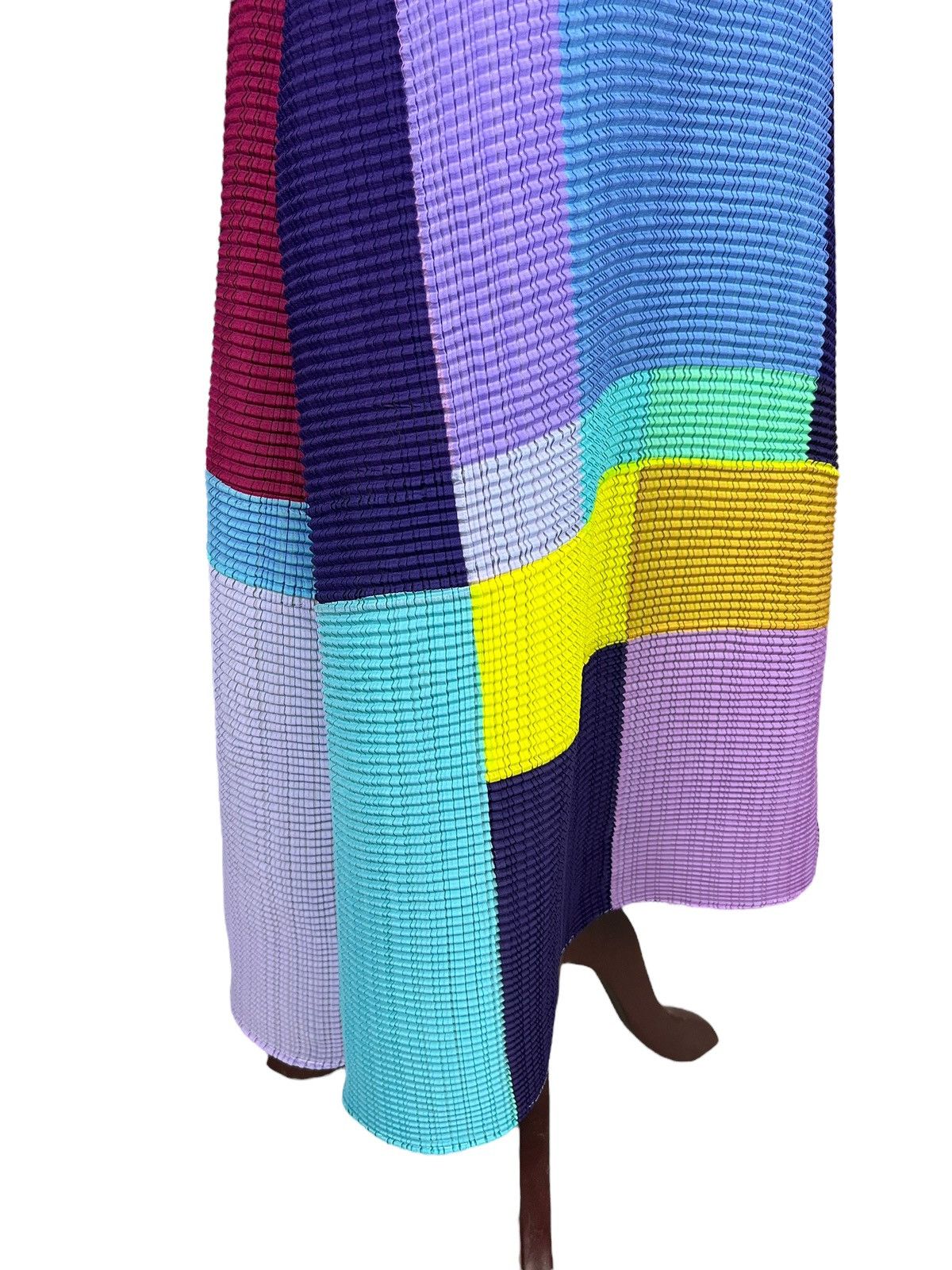 Homme Plisse Issey Miyake × Issey Miyake × Pleats Please Issey Miyake Issey Miyake Main Line Bubble Multicolor Dress Size ONE SIZE - 6 Thumbnail