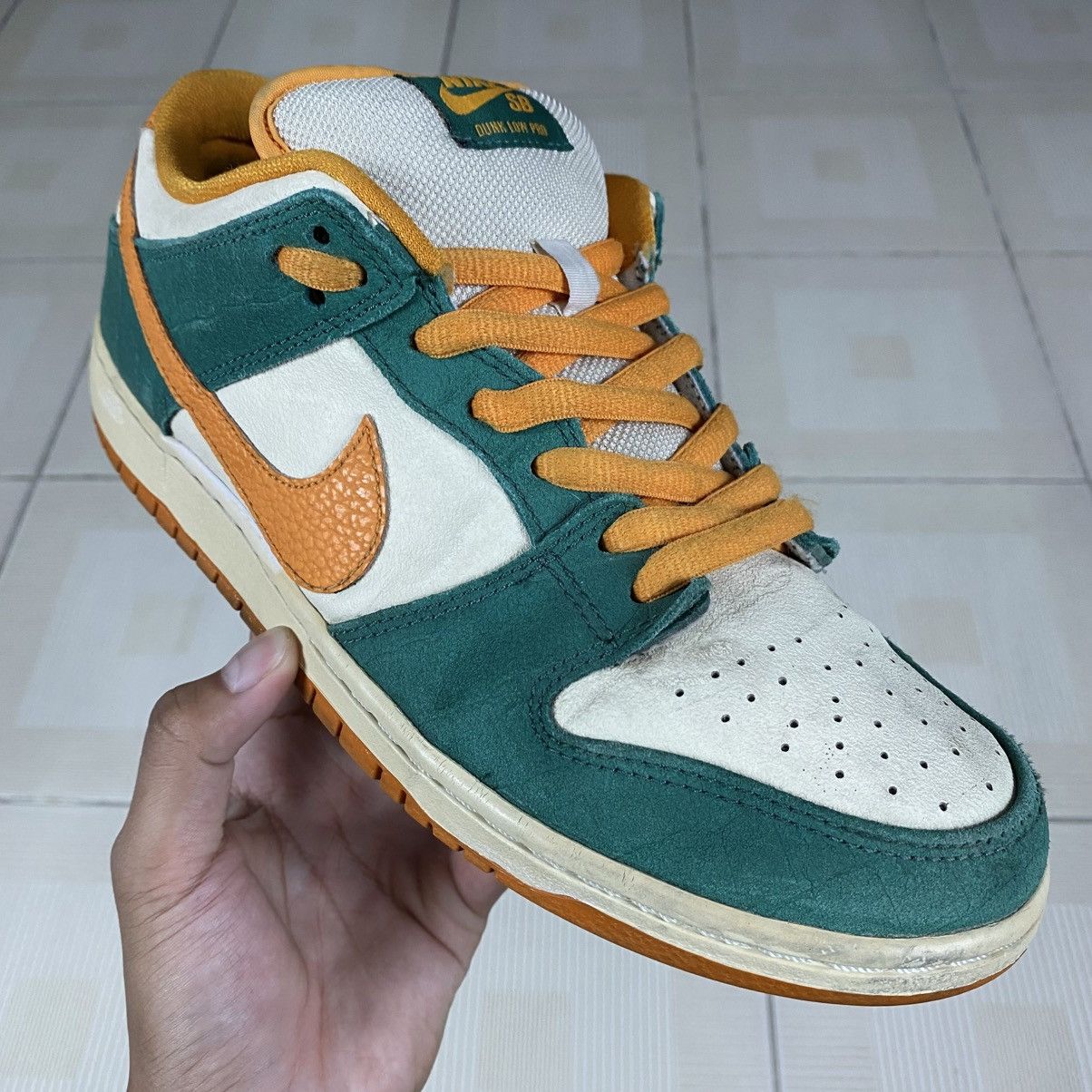 Nike SB Dunk Low Legion Pine 2013 Size US 8.5 / EU 41-42 - 5 Thumbnail