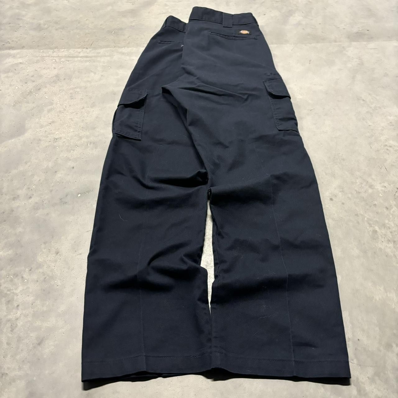 Dickies × Vintage Crazy Vintage Y2K/2000s Navy Blue Dickies Skater Workwear Cargo Pants! Size US 36 / EU 52 - 4 Thumbnail