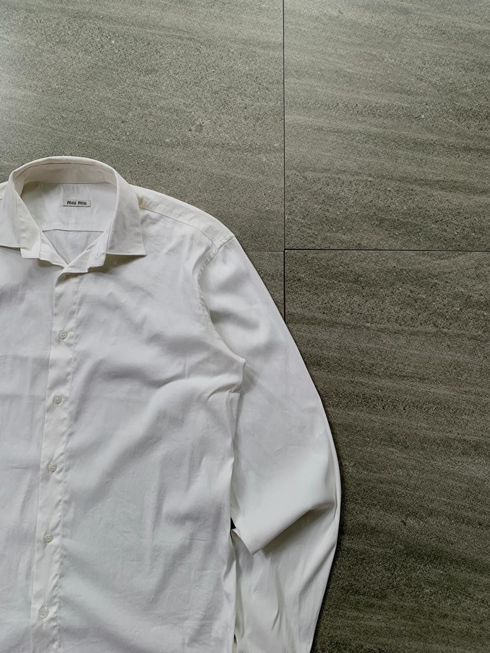 Miu Miu FREE TAX! Miu Miu Slim Fit Longsleeve Shirts Size US S / EU 44-46 / 1 - 3 Thumbnail