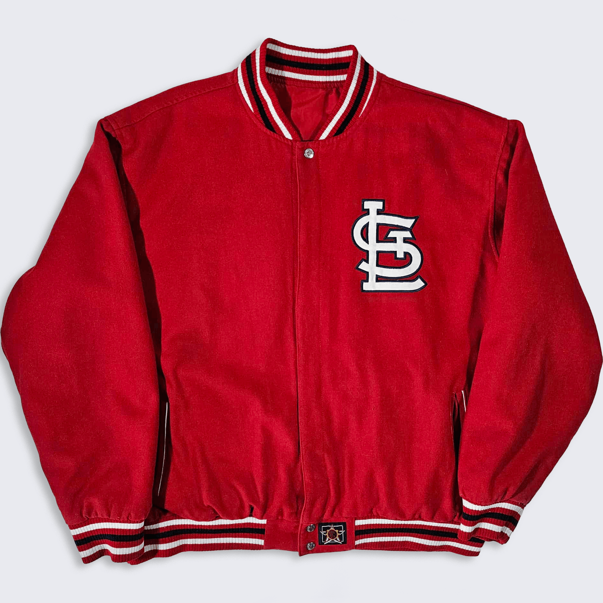 MLB St Louis Cardinals Vintage Jeff Hamilton Reversible Bomber Size US XXL / EU 58 / 5 - 2 Thumbnail