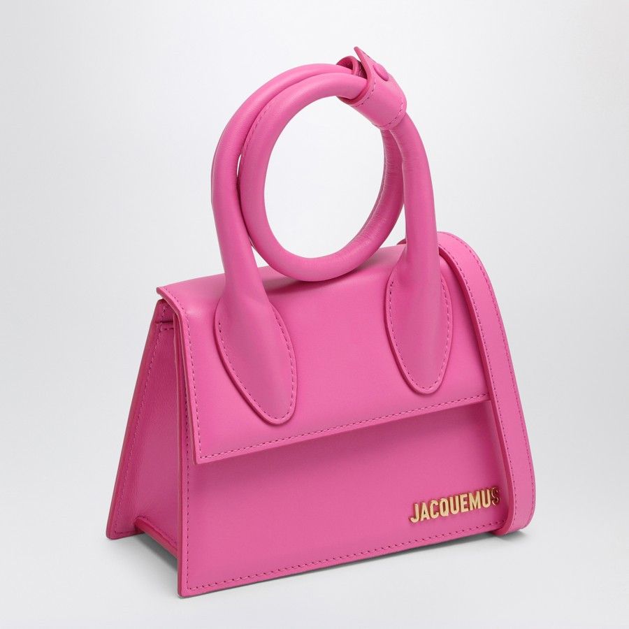 Jacquemus o1d2blof0824 Size: OS / Le Chiquito Noeud Neon Leather Bag Size ONE SIZE - 2 Thumbnail