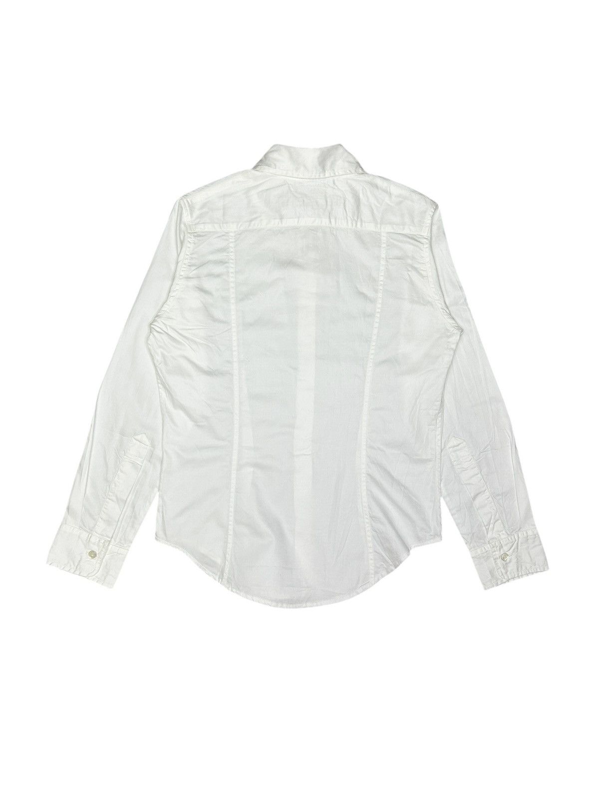 Paul Harnden Shoemakers Classic White Button Up Shirt Size S / US 4 / IT 40 - 4 Thumbnail