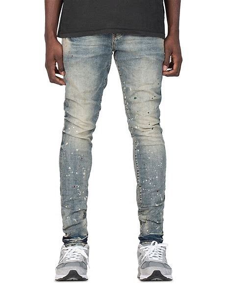 Purple P002 Vintage Spotted Indigo Size US 30 / EU 46 - 12 Thumbnail