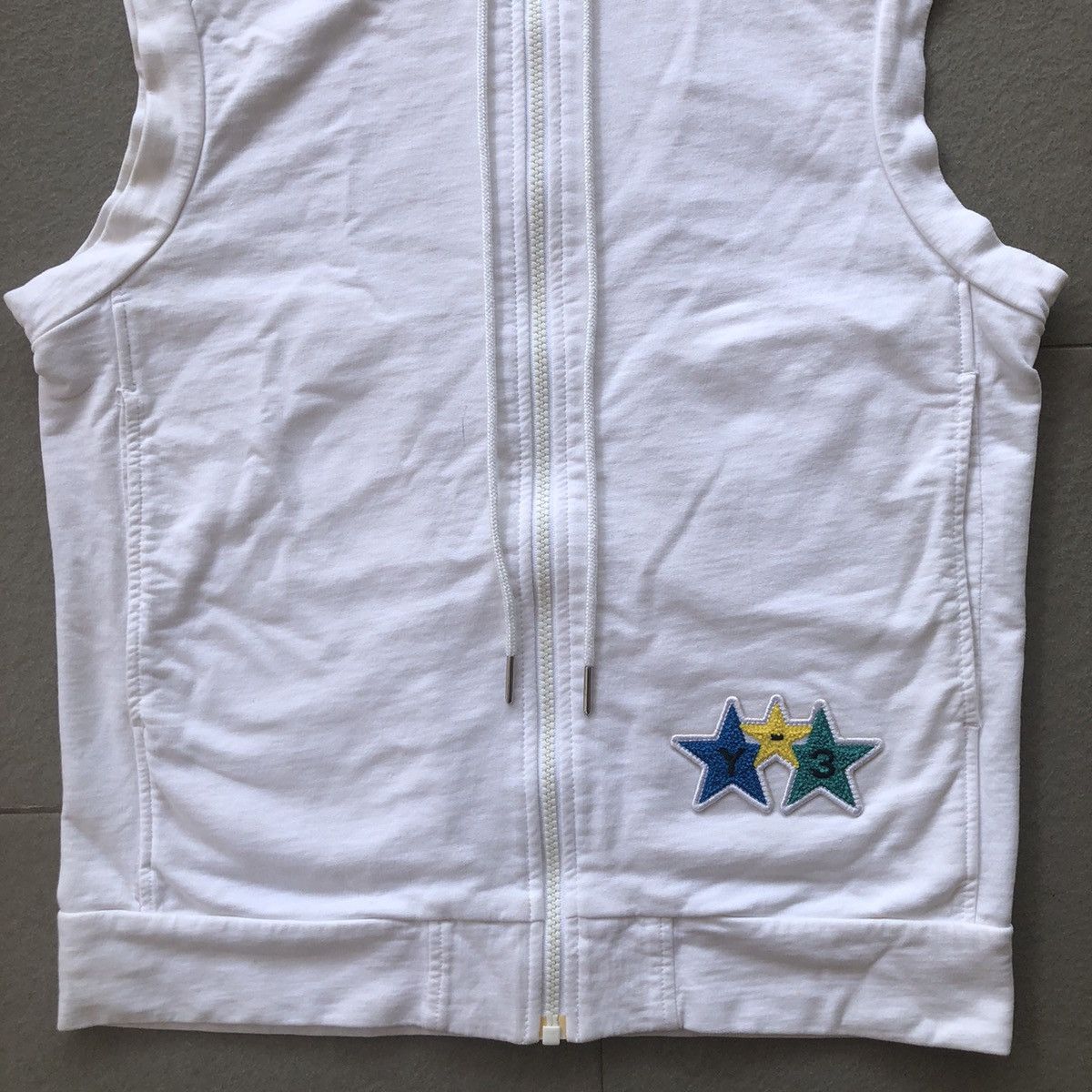 Adidas Y-3 by Yohji Yamamoto full zip sleeveless hoodie Size US S / EU 44-46 / 1 - 4 Thumbnail