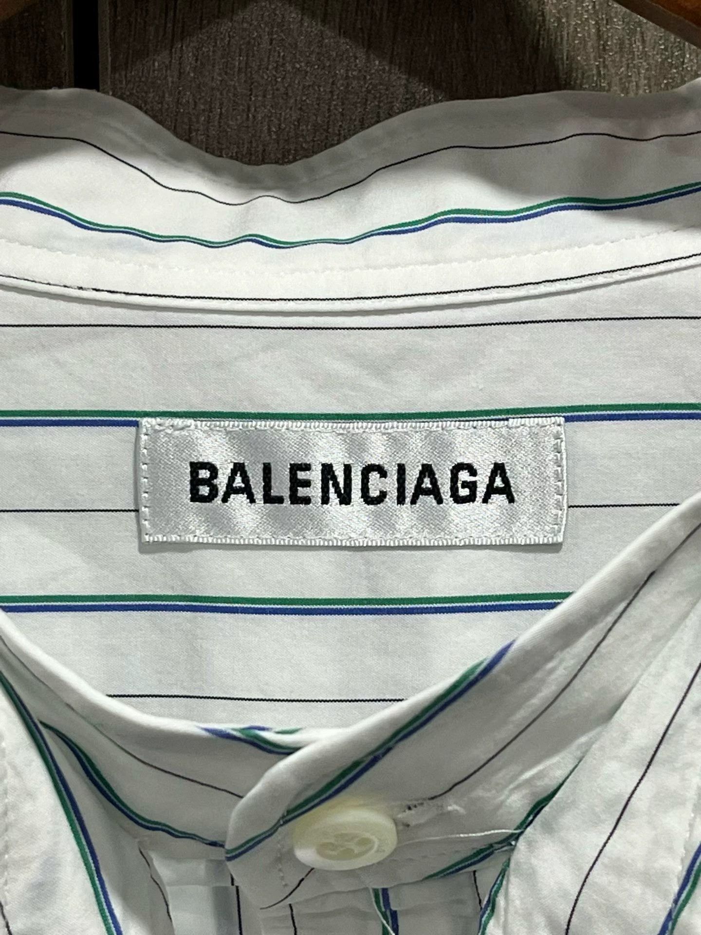 Balenciaga balenciaga white blouses Size S / US 4 / IT 40 - 7 Thumbnail