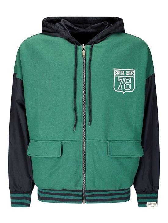 Golden Goose GOLDEN GOOSE Women Hoodies GUP02181 P00186635912 Green Size S / US 4 / IT 40 - 1 Thumbnail