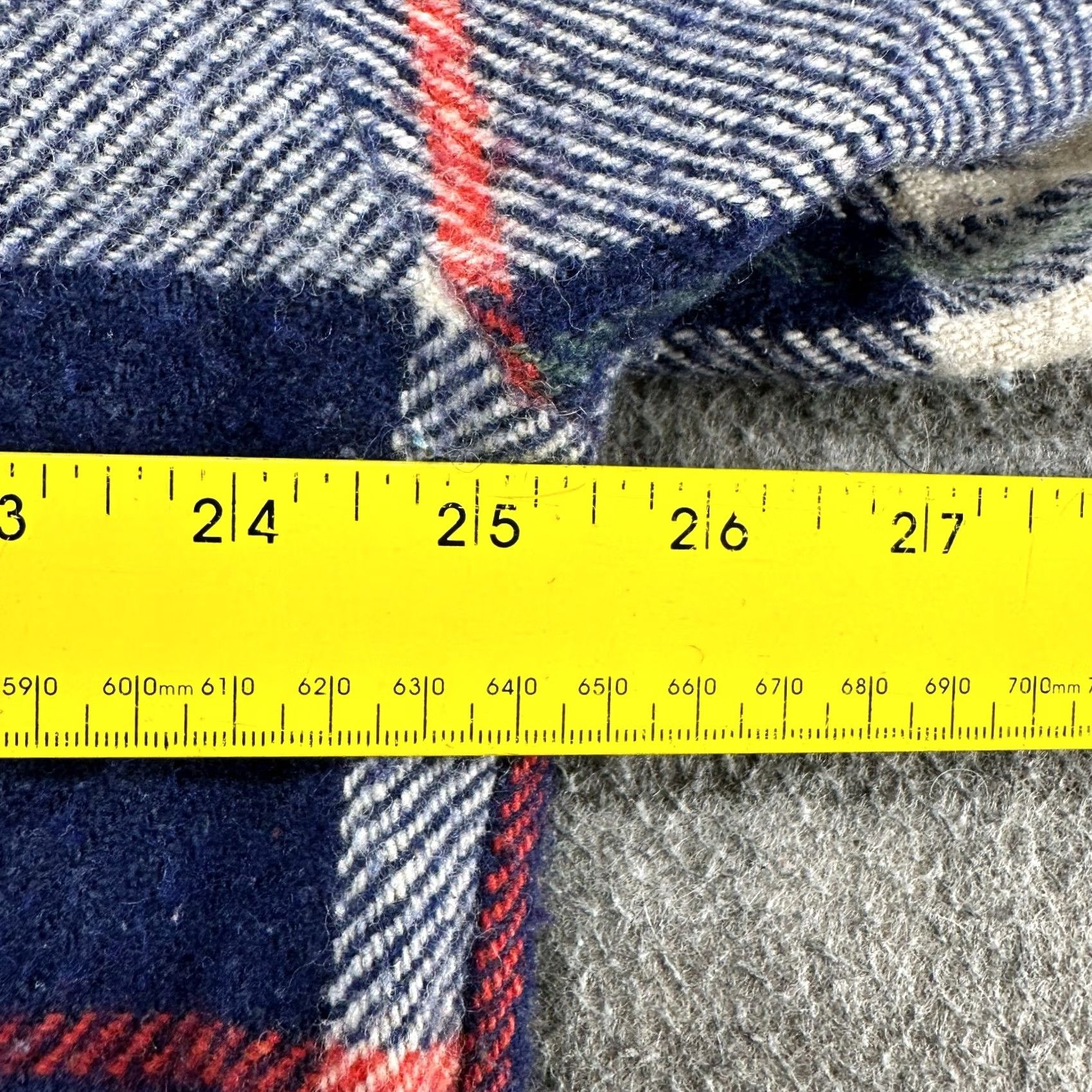 Vintage VINTAGE CPO Wool Jacket Mens XL Blue White Red Button Up Shirt Jac Plaid 80s Size US XL / EU 56 / 4 - 6 Thumbnail