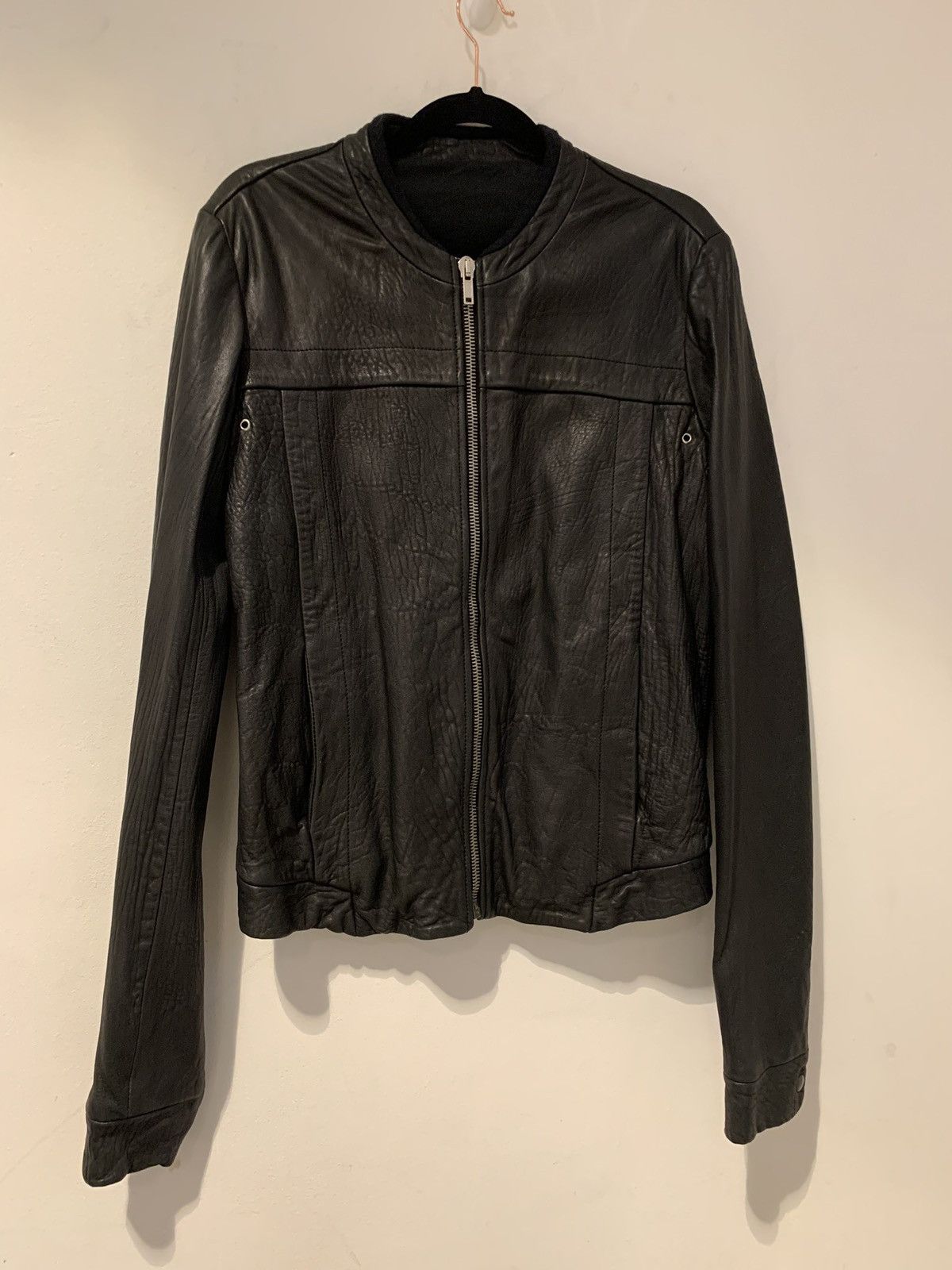 Rick Owens Rick Owens Black Leather Jacket Size US S / EU 44-46 / 1 - 2 Thumbnail