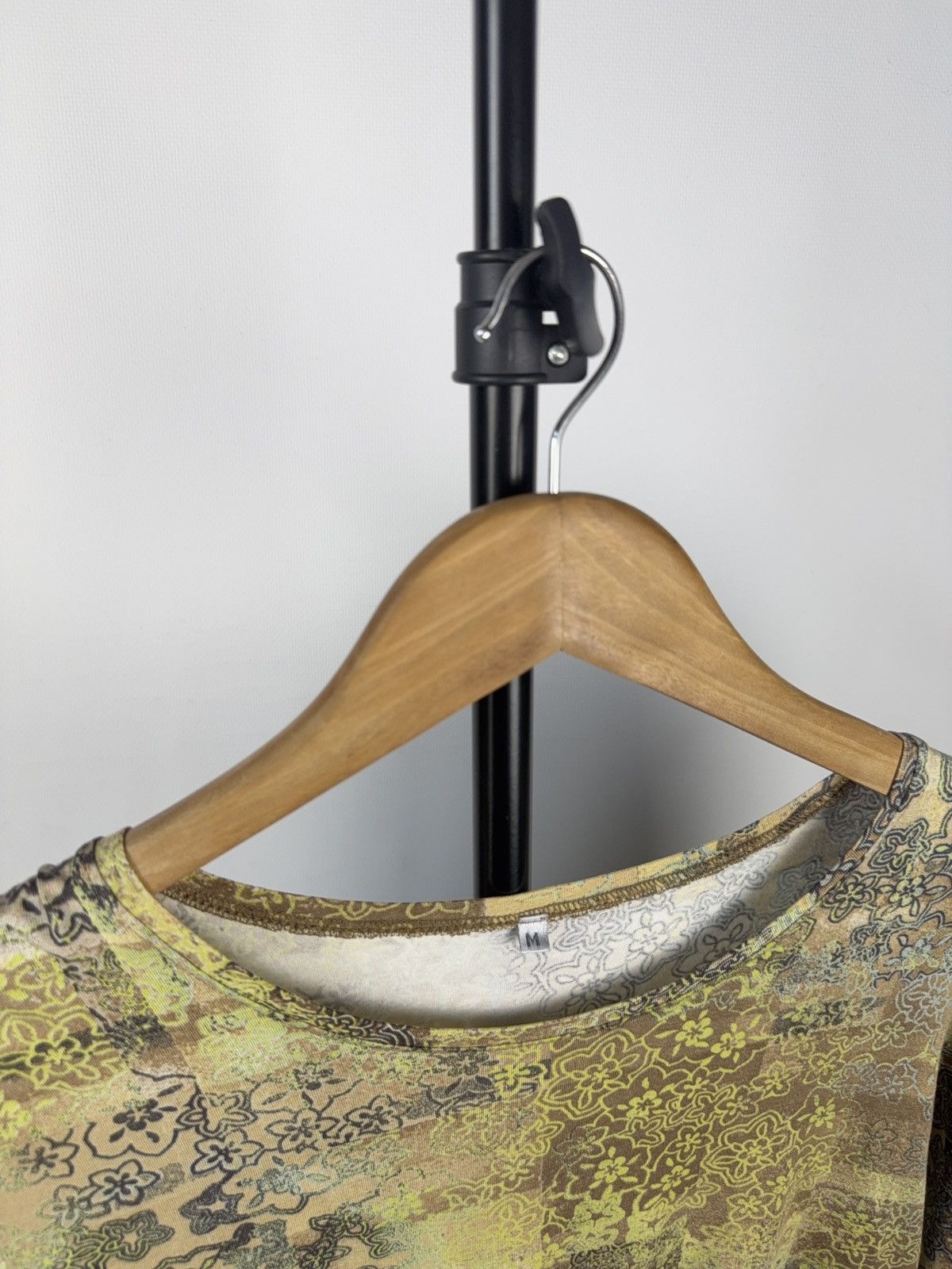 Japanese Brand Vintage Y2K Floral Mesh Long Sleeve Top JPG Aesthetic Size M / US 6-8 / IT 42-44 - 3 Thumbnail