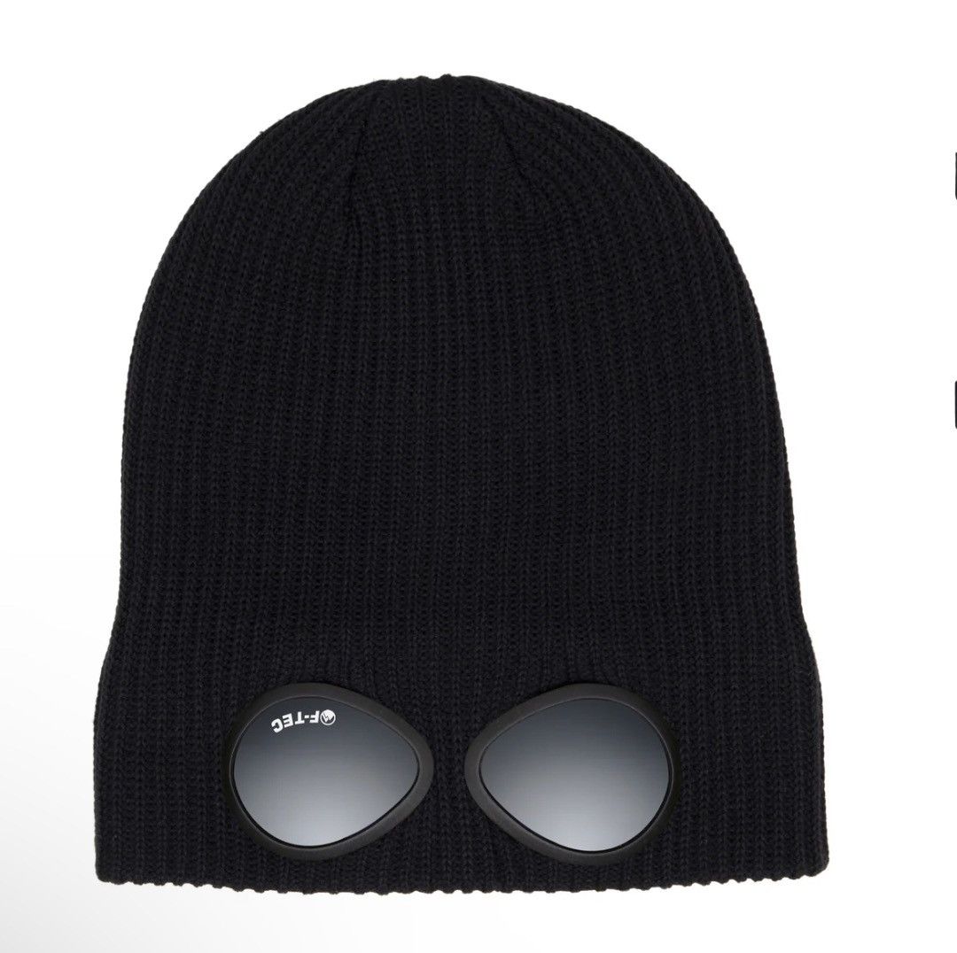 Fuck The Population F-TEC GOGGLE LOGO BEANIE(BLACK) Size ONE SIZE - 2 Thumbnail