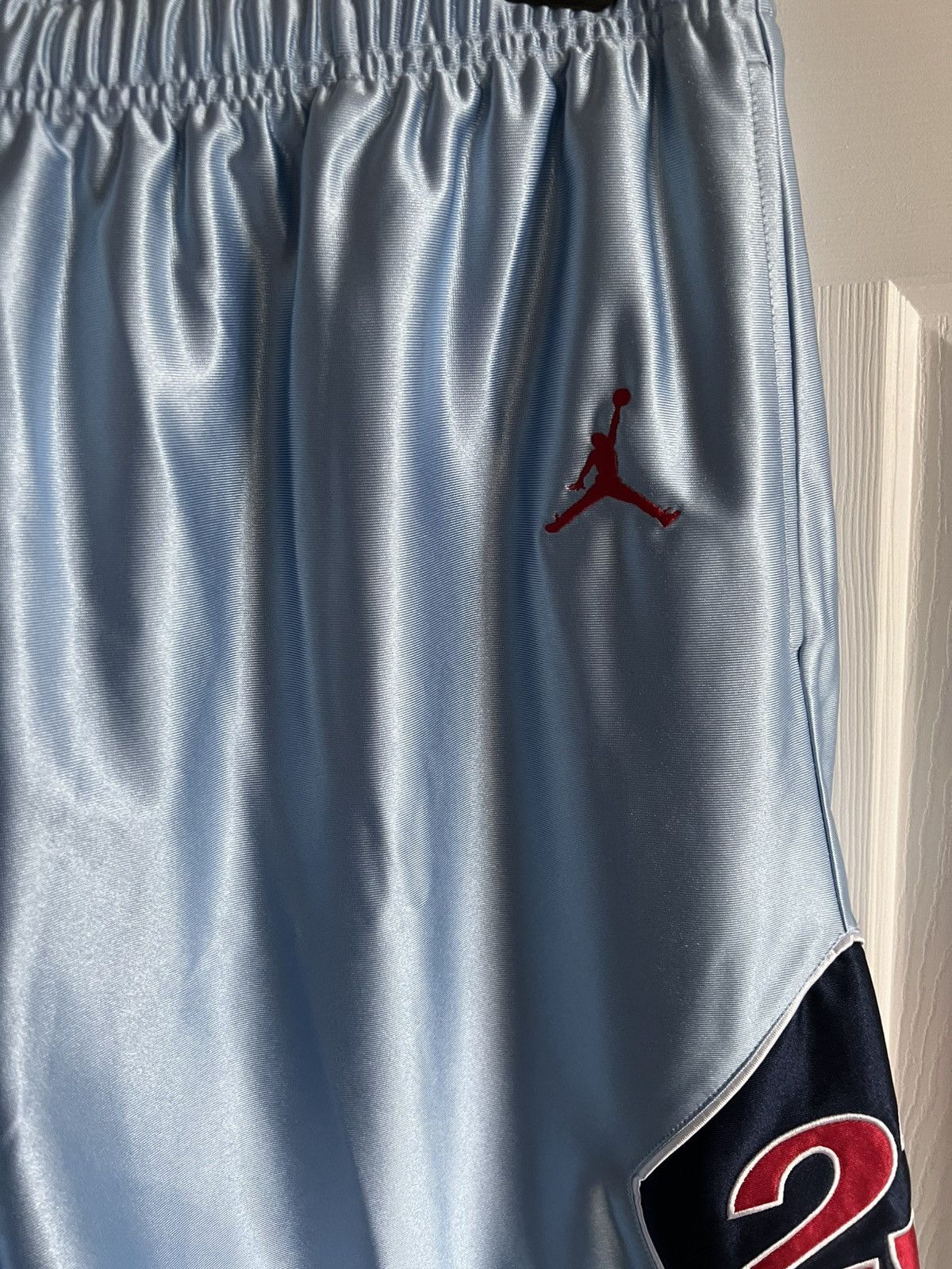 Supreme Supreme Jordan Basketball Shorts Blue size xl Size US 36 / EU 52 - 8 Thumbnail