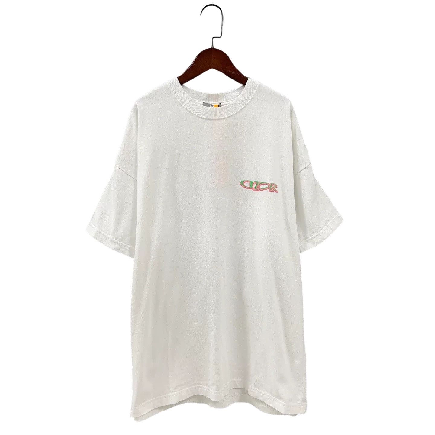 Dior Dior Embroidered Logo T-Shirt Size M Size US M / EU 48-50 / 2 - 1 Thumbnail