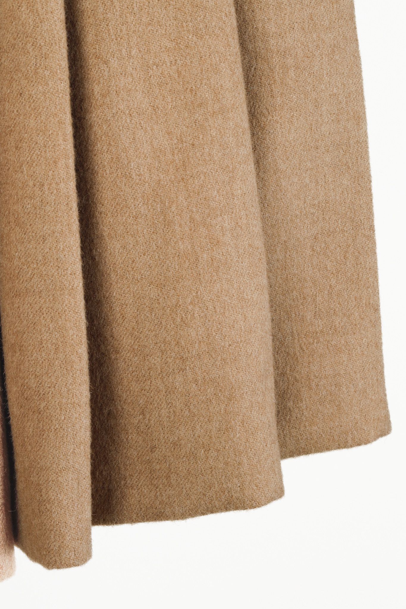 Miu Miu Miu Miu 2007 Tan Wool Pleated Skirt Miu Miu Size 26" / US 2 / IT 38 - 7 Thumbnail