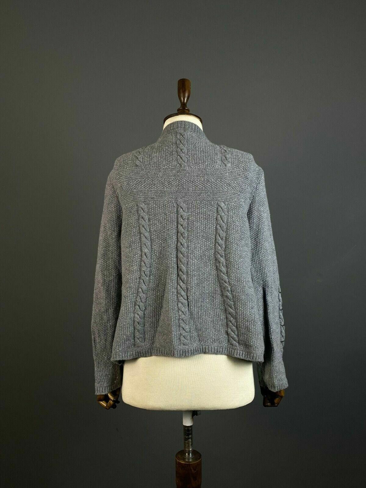 GIESSWEIN Ladies Giesswein Austria Grey Wool Knit Size 44 / GB 30 Size M / US 6-8 / IT 42-44 - 5 Thumbnail
