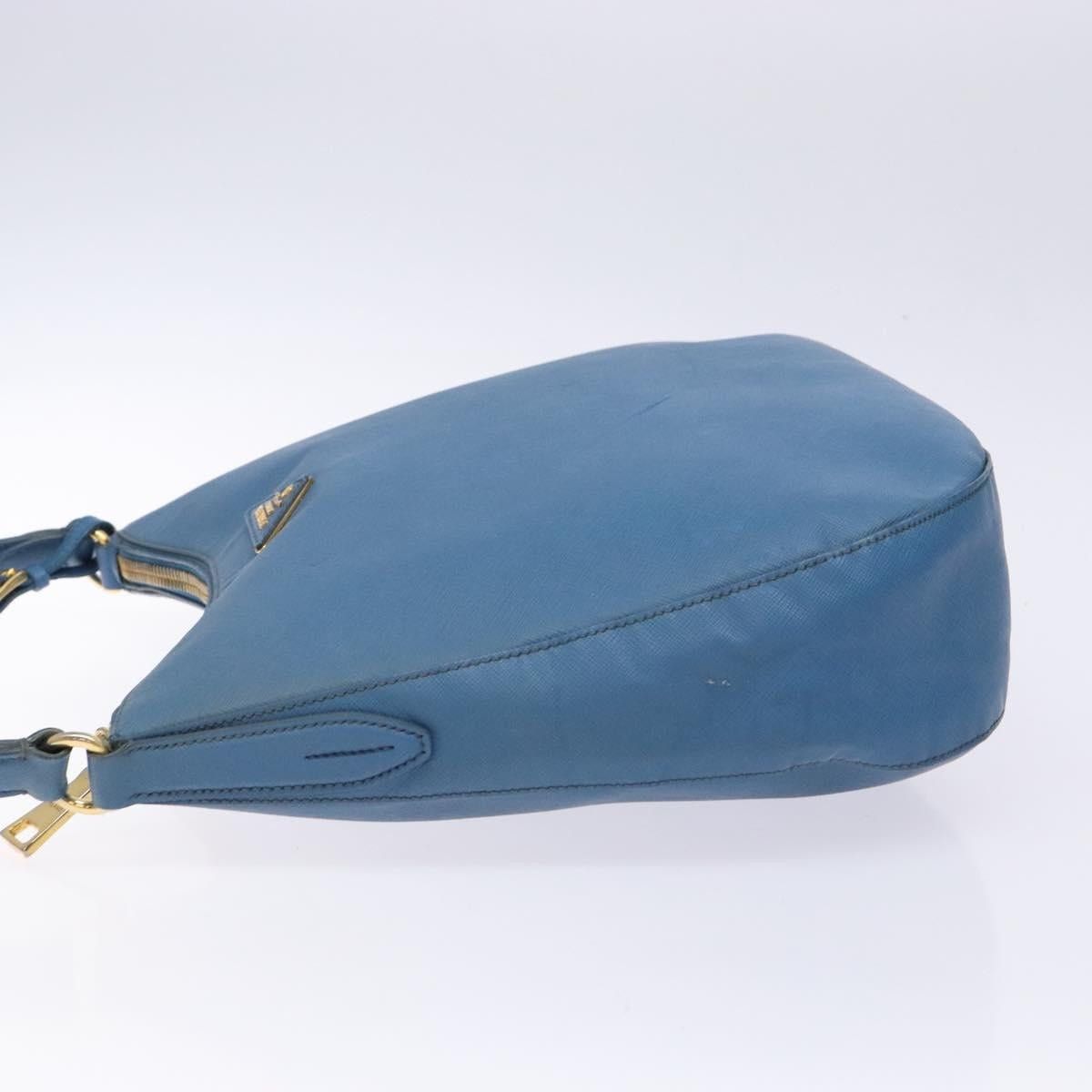 Prada PRADA Shoulder Bag Leather Blue Gold Size ONE SIZE - 5 Thumbnail